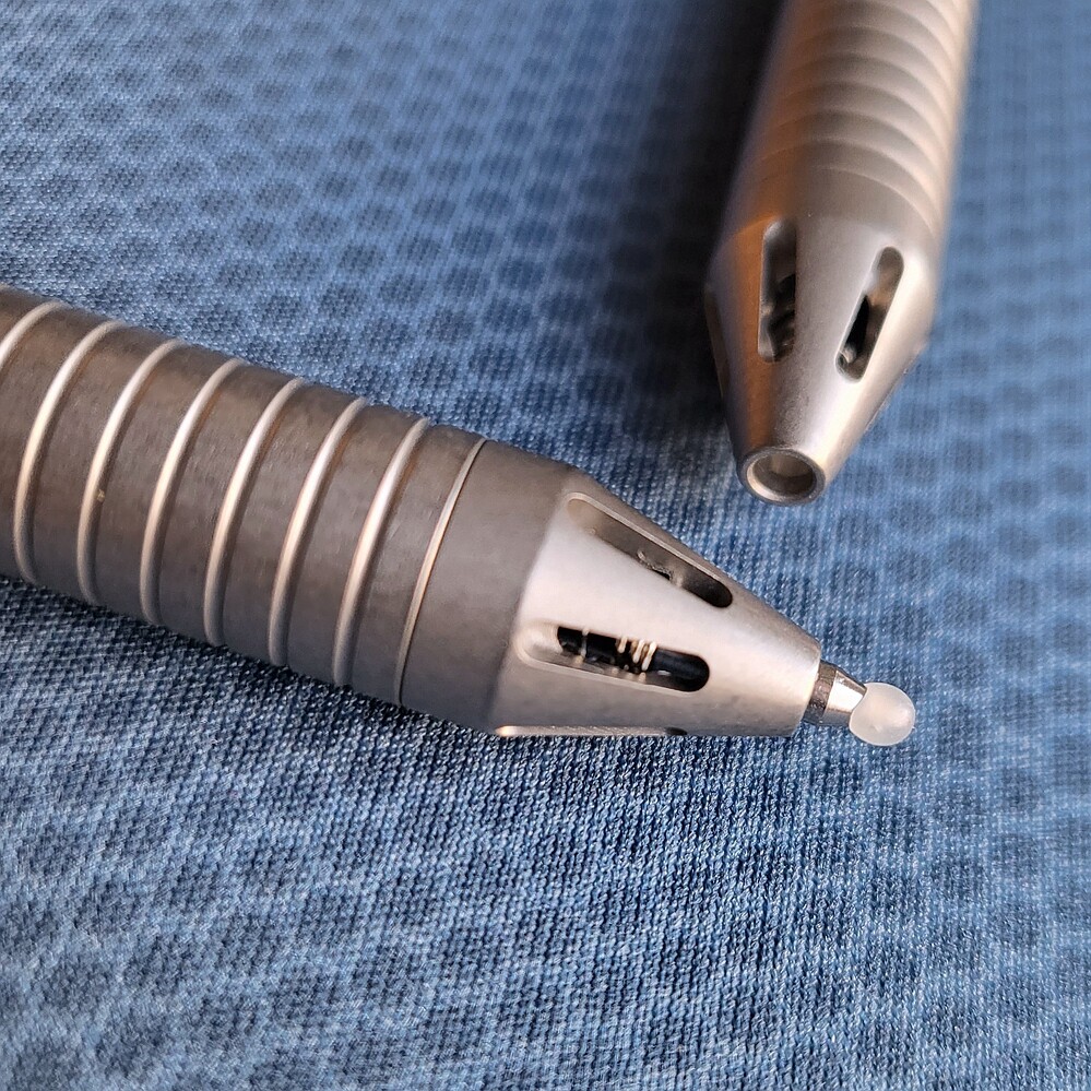 EDC Titanium Alloy Mini Pen With Collection Writing Portable Outdoor EDC Tools