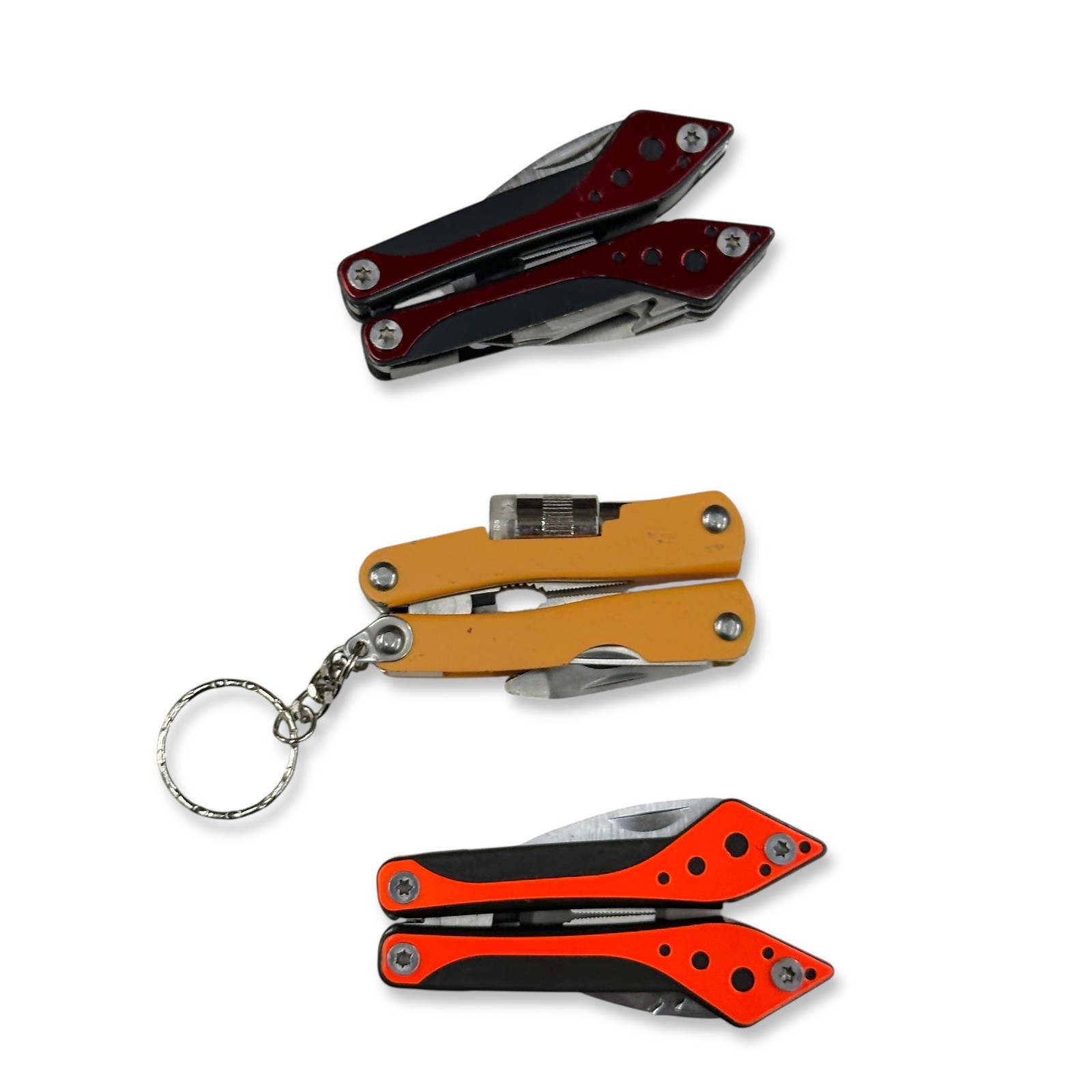 Cabelas Folding Pliers Multi Tool Set, Multicolor, 3 Pieces