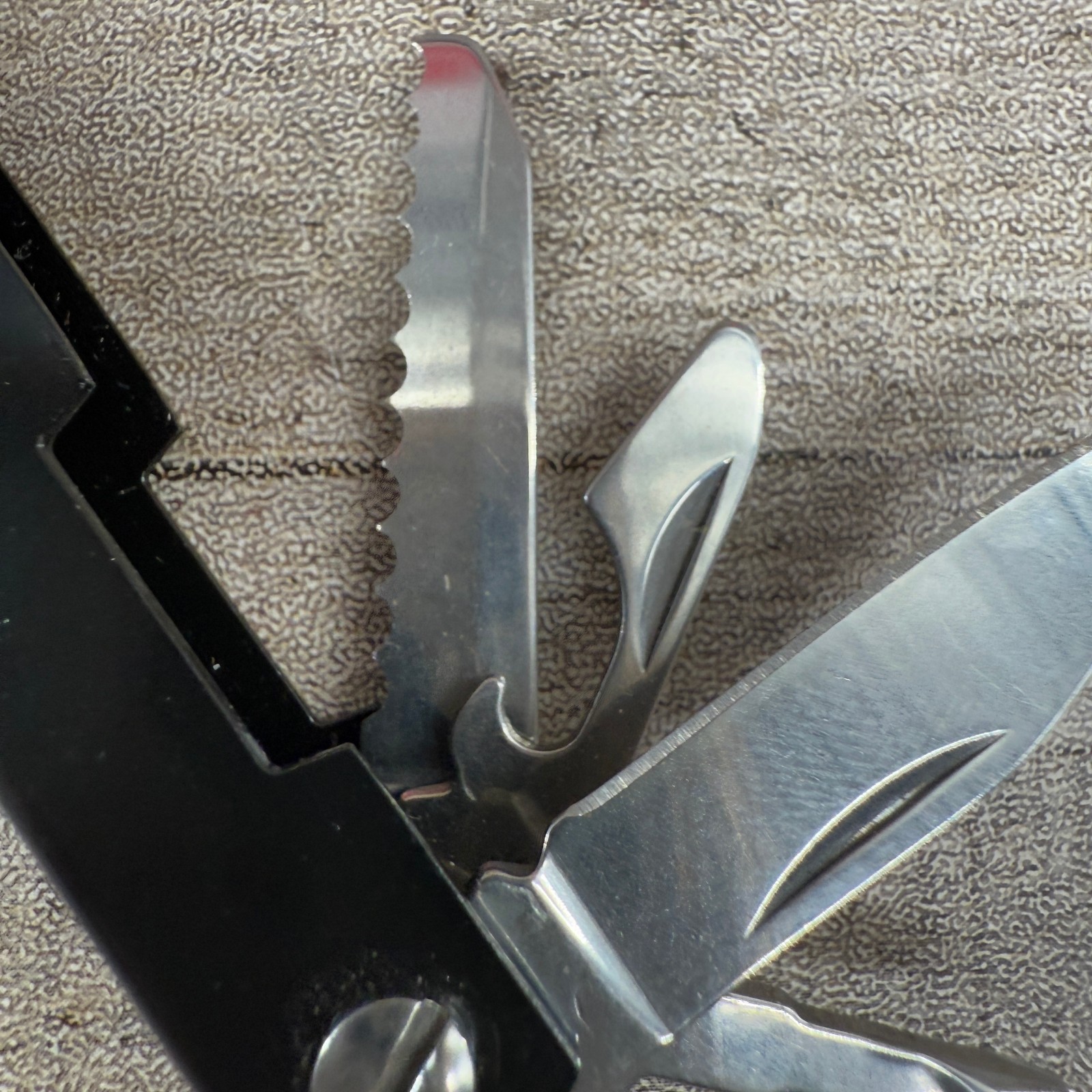 Vintage Multi-Tool Multiple Function Tool Pliers Knives Bottle Opener