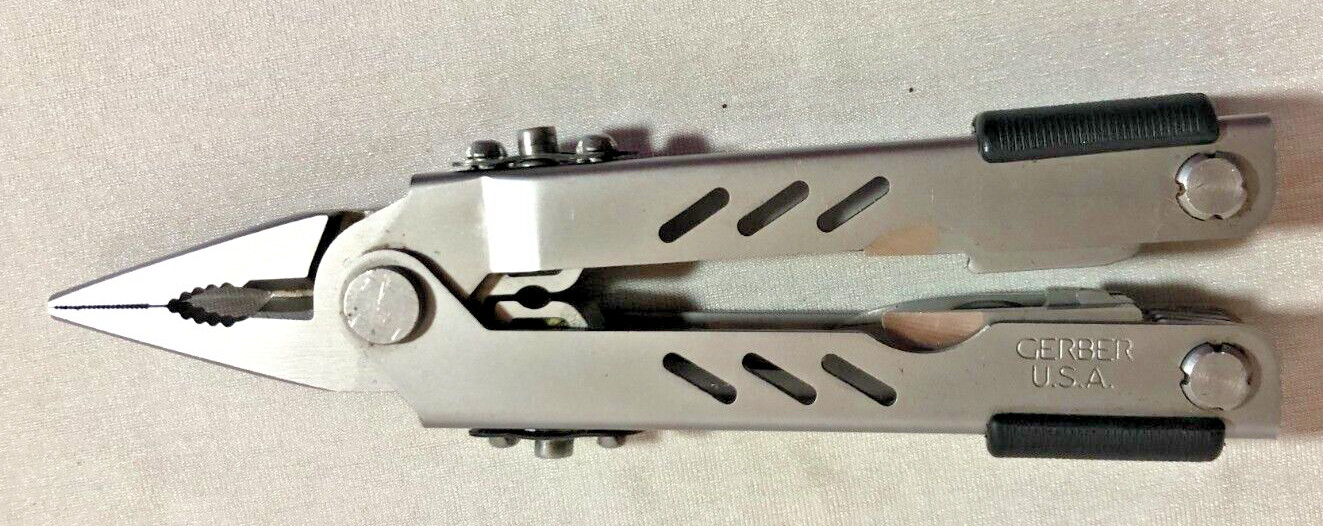 Gerber USA MP400 Multi Tool Plier Compact Sport Silver Knife