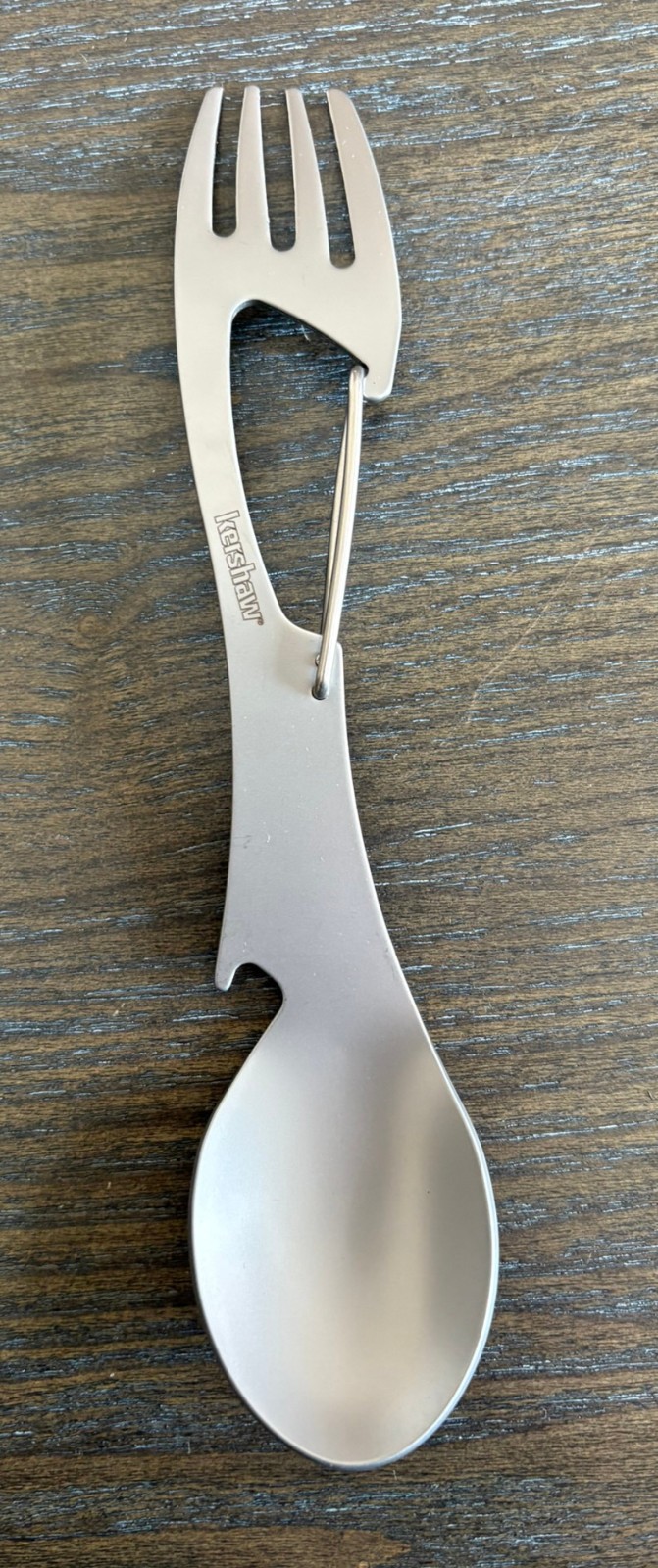 Kershaw Ration XL Eating Utensil / Multi-Tool – Stainless Steel 7-3/10″ 1145X