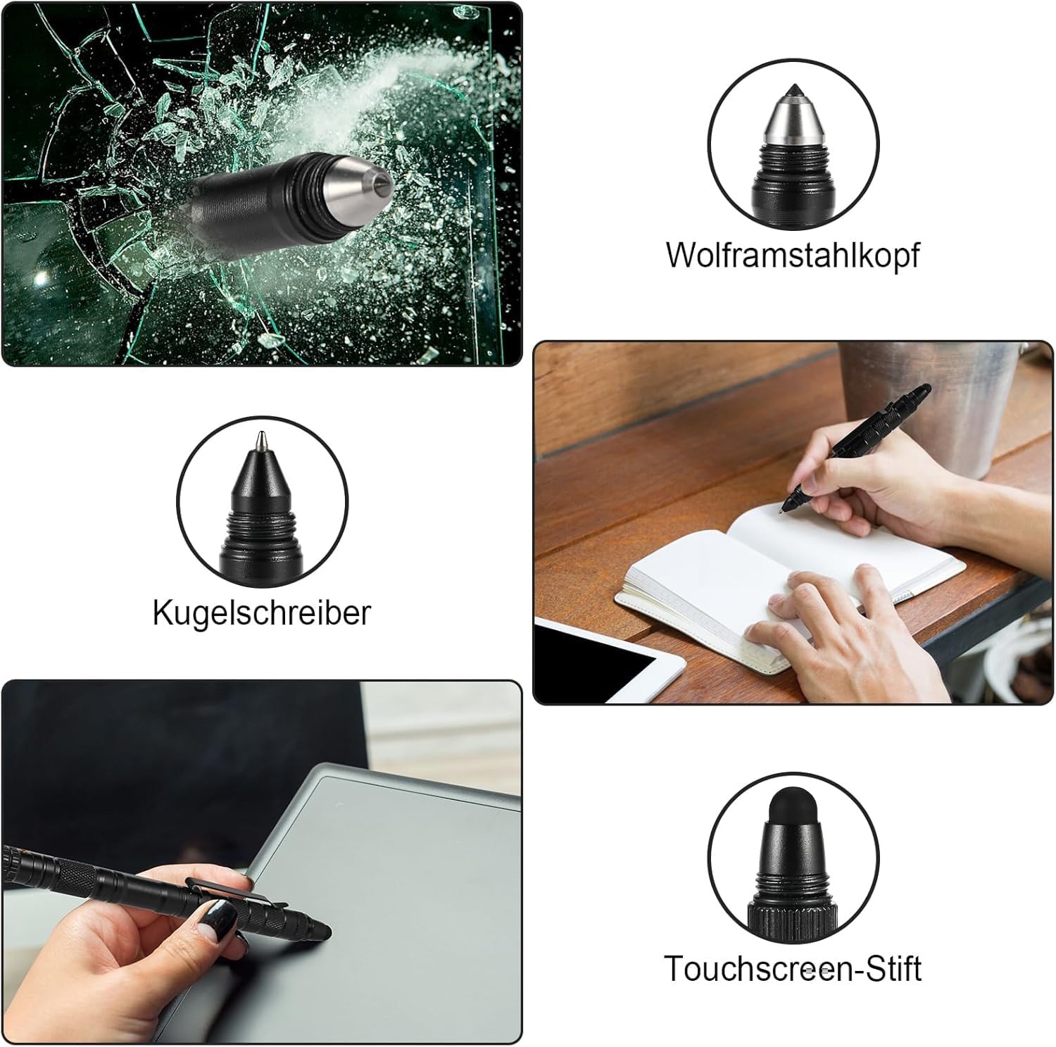 Gifts for Men, 13 IN 1 Multitool Pen Birthday Present for Men,…