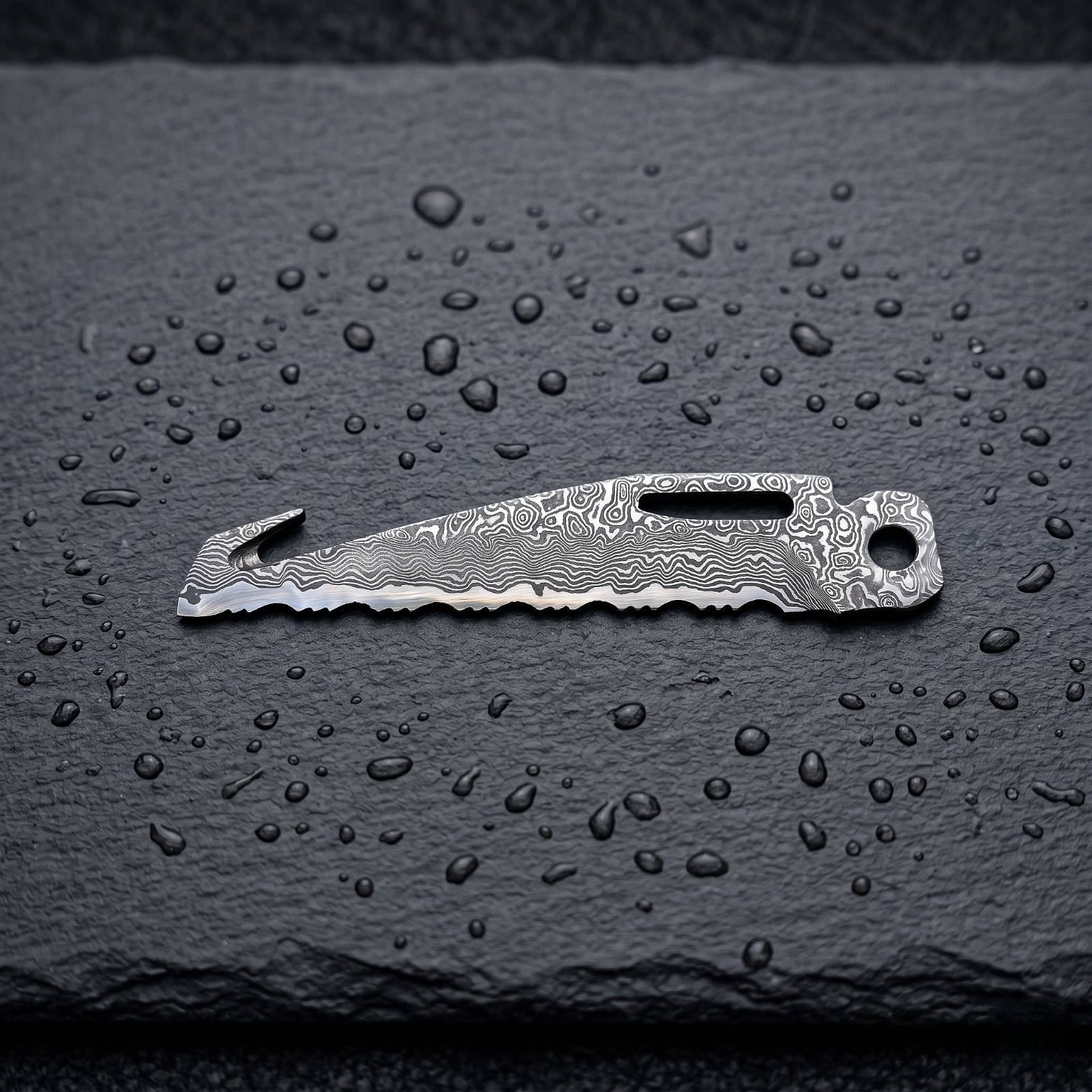 2-in-1 VG10 Damascus Main & Saw Blade – For Leatherman CHARGE TTI/WAVE | HRC60+