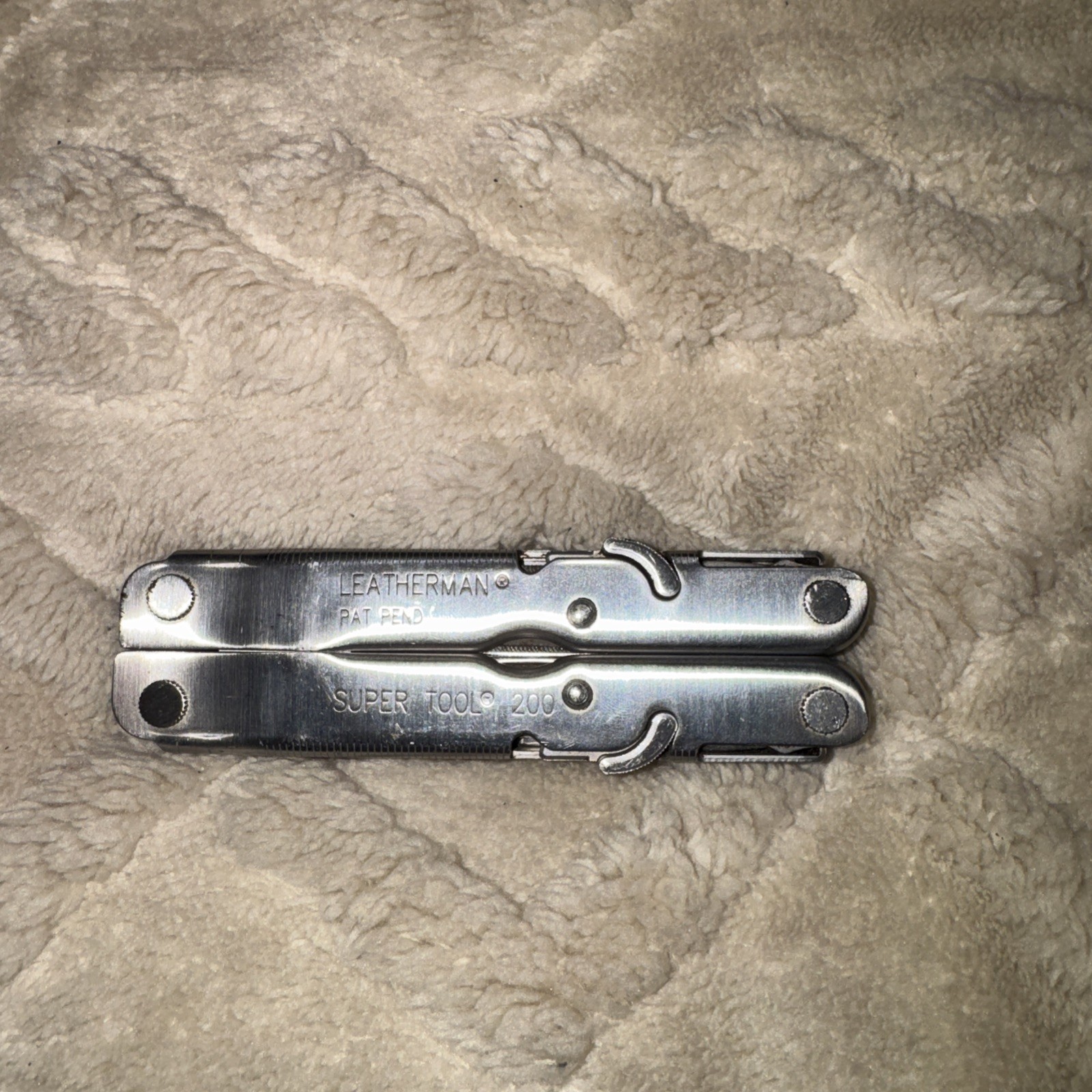 Leatherman Super Tool 200 Multi-Tool Knife w/ Sheath – Pat Pend