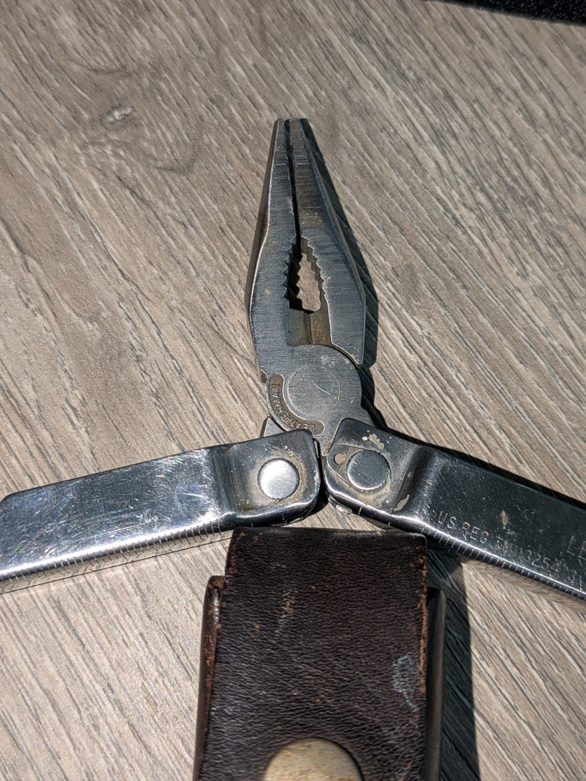 Vintage Original Leatherman US Reg TM 1325473 Multi Tool With Sheath Rare Tool