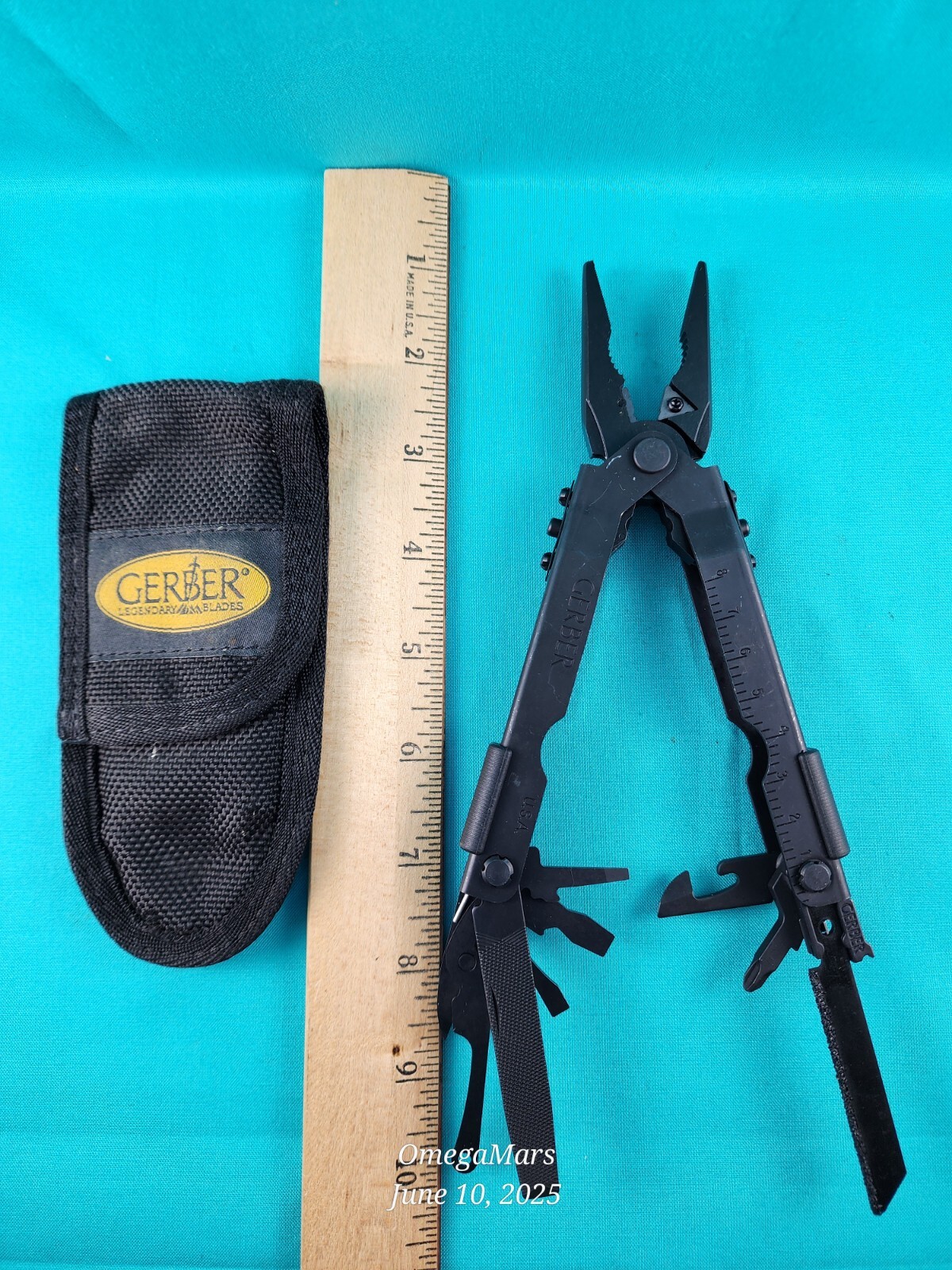 Gerber Multi-tool Mp 600 MP600 MP400 stainless & black A+ conditions DIME