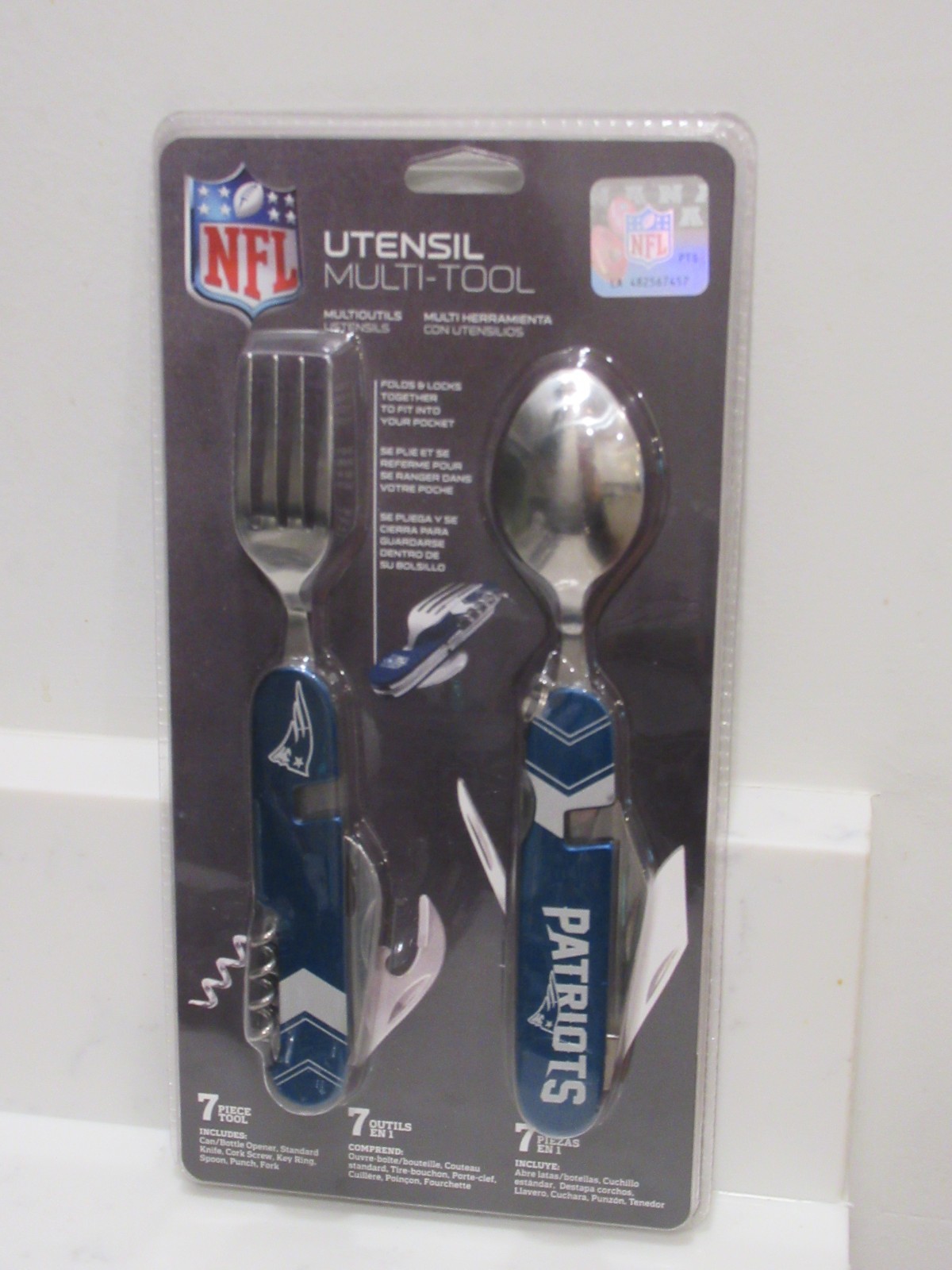 New England Patriots Boston Bruins Utensil Multi Tool ~~2 SETS~~