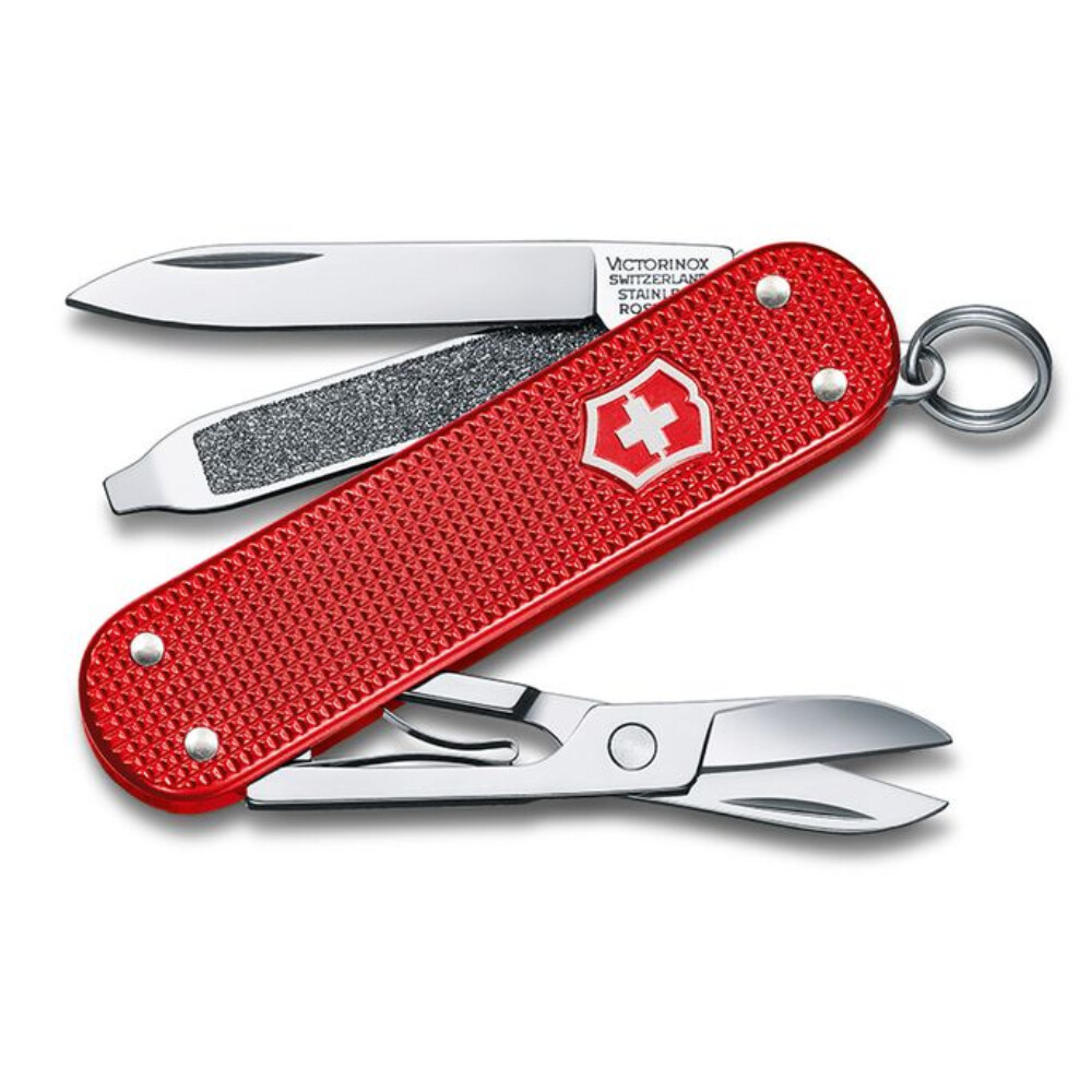 Victorinox Swiss Army Classic SD Berry Red Alox Pocket Knife