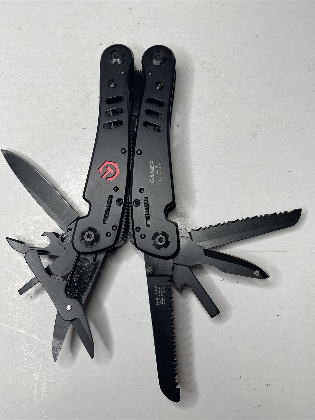 Ganzo Multi Tool G302 B Outdoors Military Camping Pliers Kits Fishing Multitool