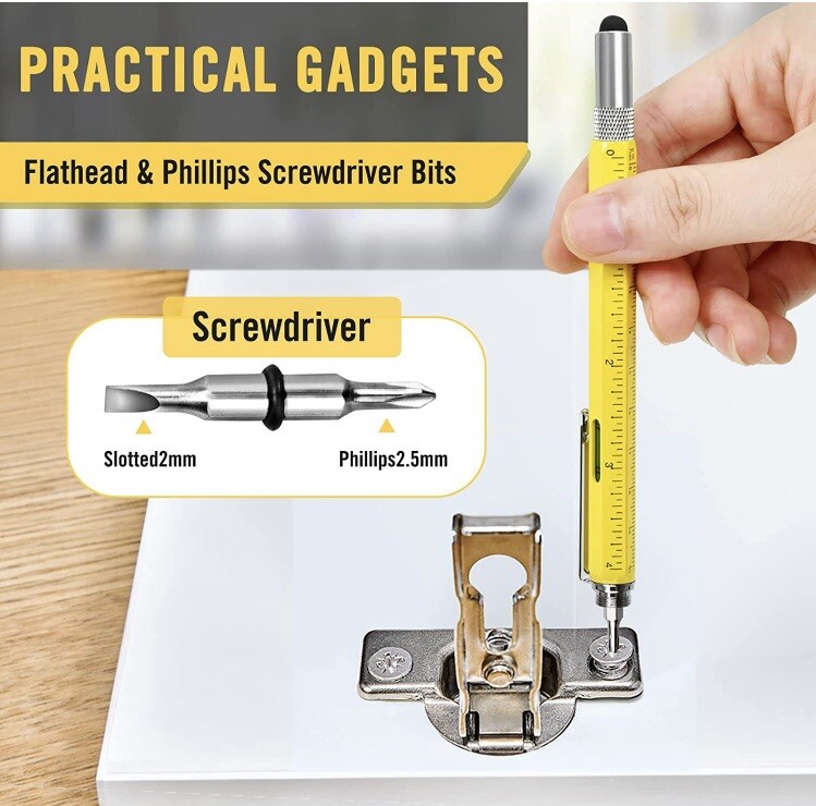 6 in 1 multitool pen Gifts for Men