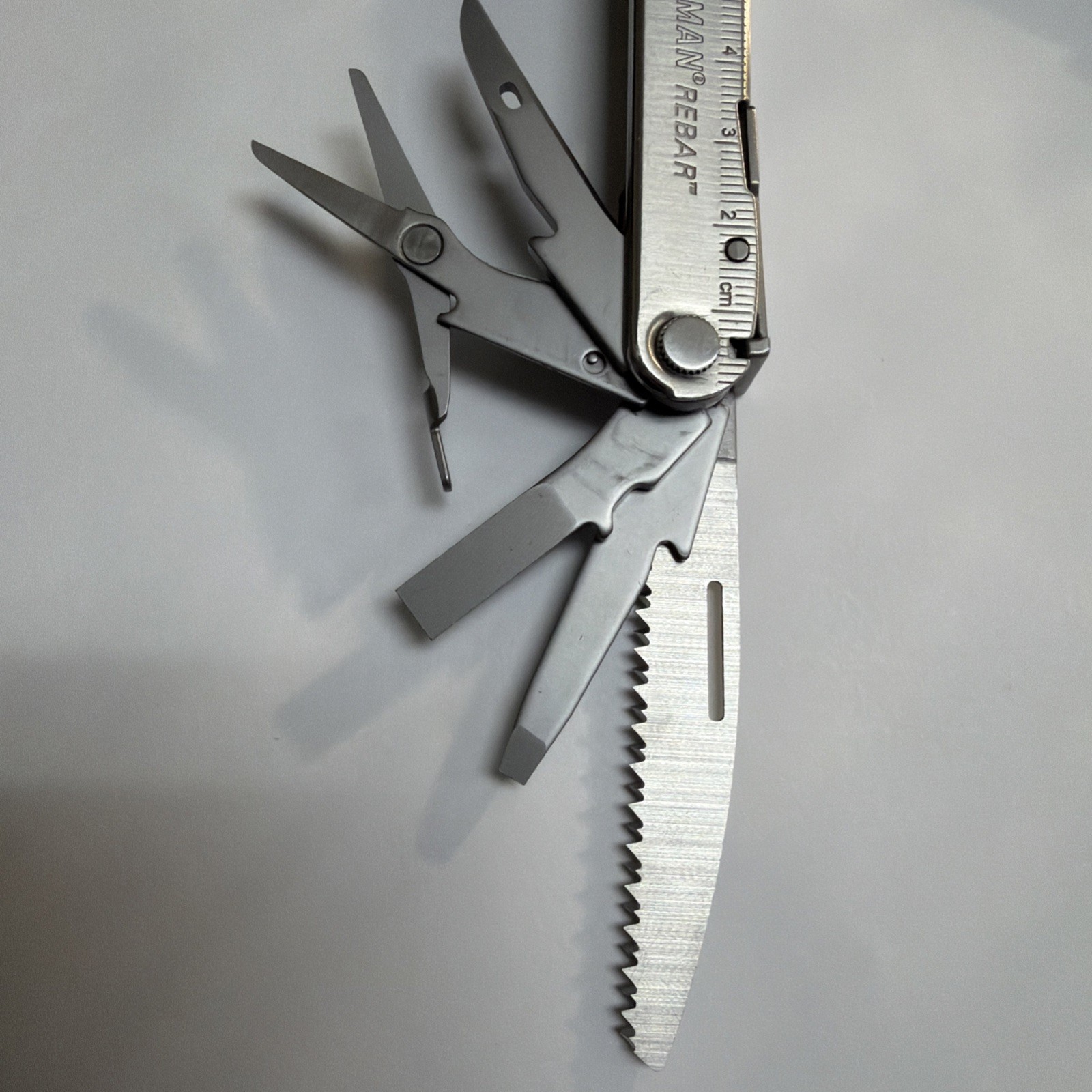 Leatherman Rebar Multi-Tool Plier stainless steel – Good Condition