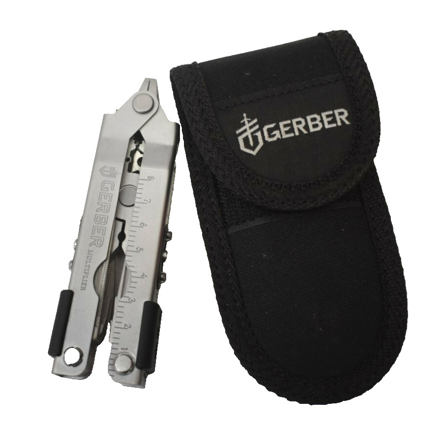 Gerber Multi Plier Multi Tool Pliers 12 In 1 6-5/8″ Opened MP600 Stainless Steel