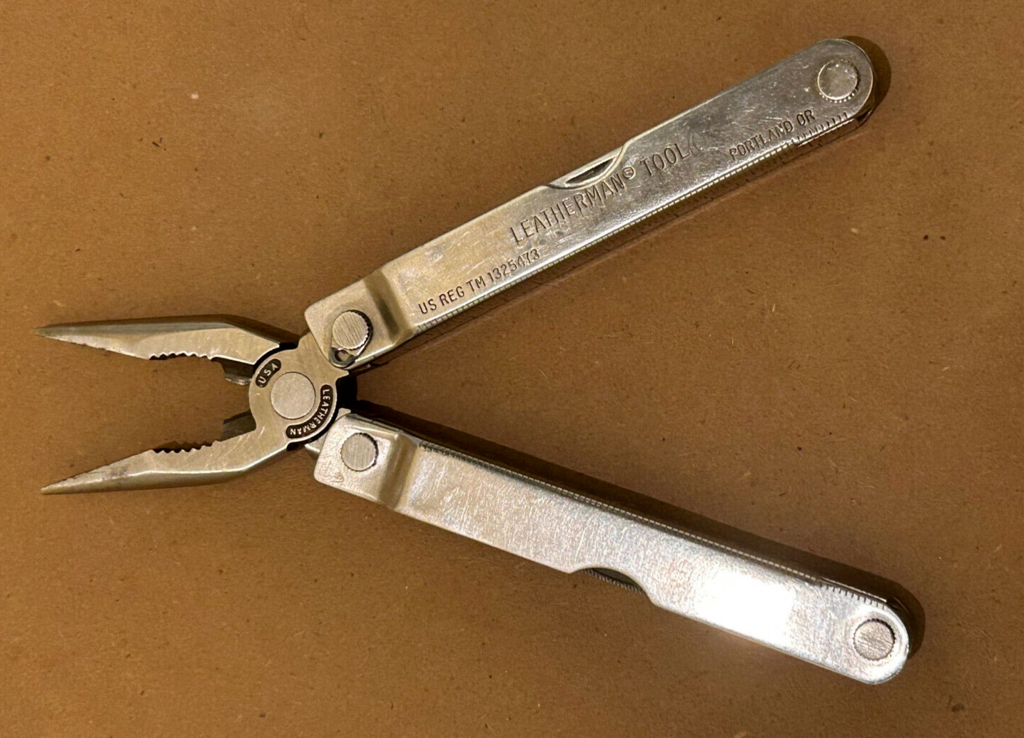 Leatherman PST Hand Held Multi-Tool/Pocket Survival Tool, Stainless Steel