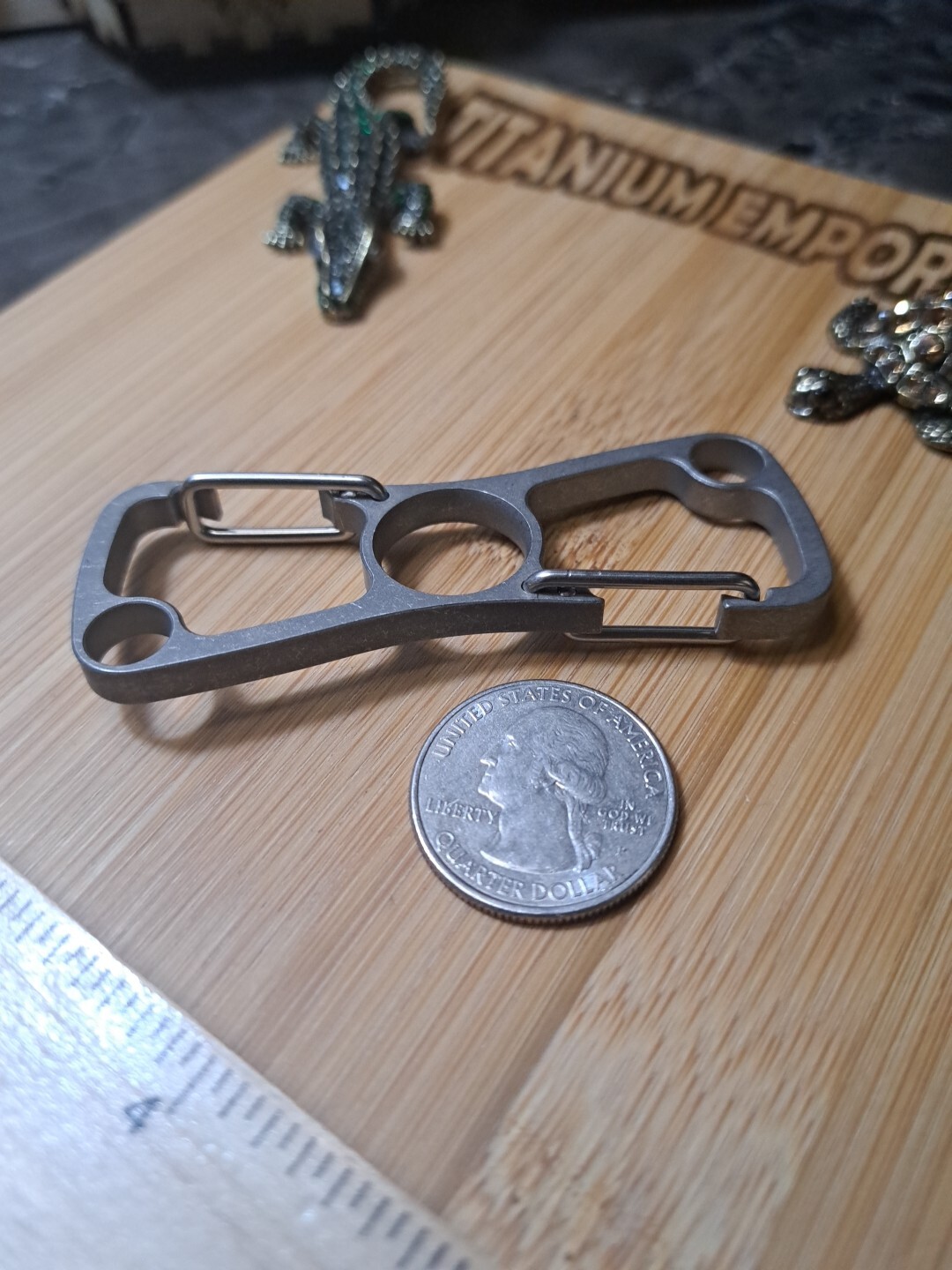 EDC Dual Titanium Carabiner