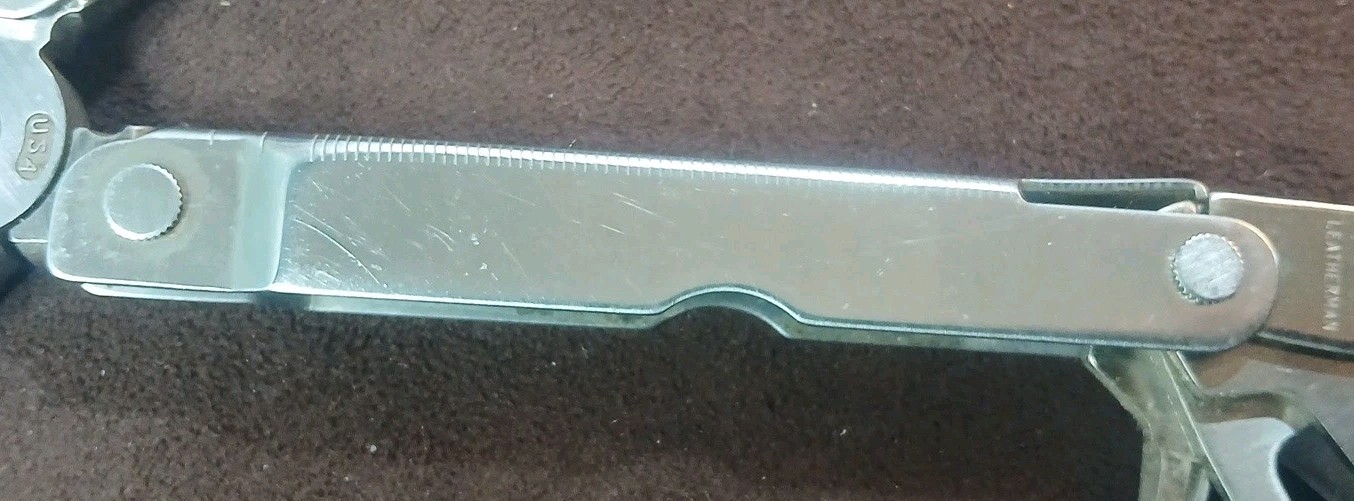 Vintage Pat. Pend. Letherman Super Tool With Blk Nylon Sheath, U.S.A.
