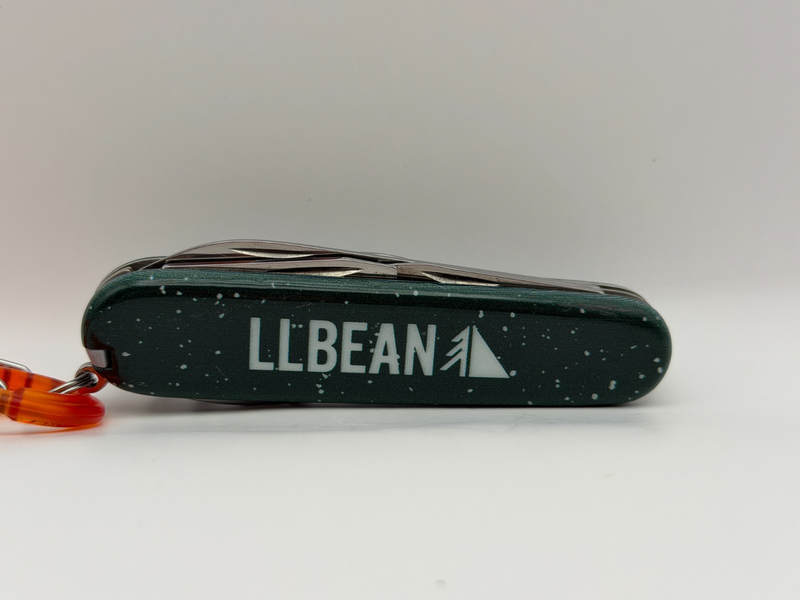 Victorinox LL Bean Camper Swiss Army Knife Rare Green Speckle Exclusive Edition