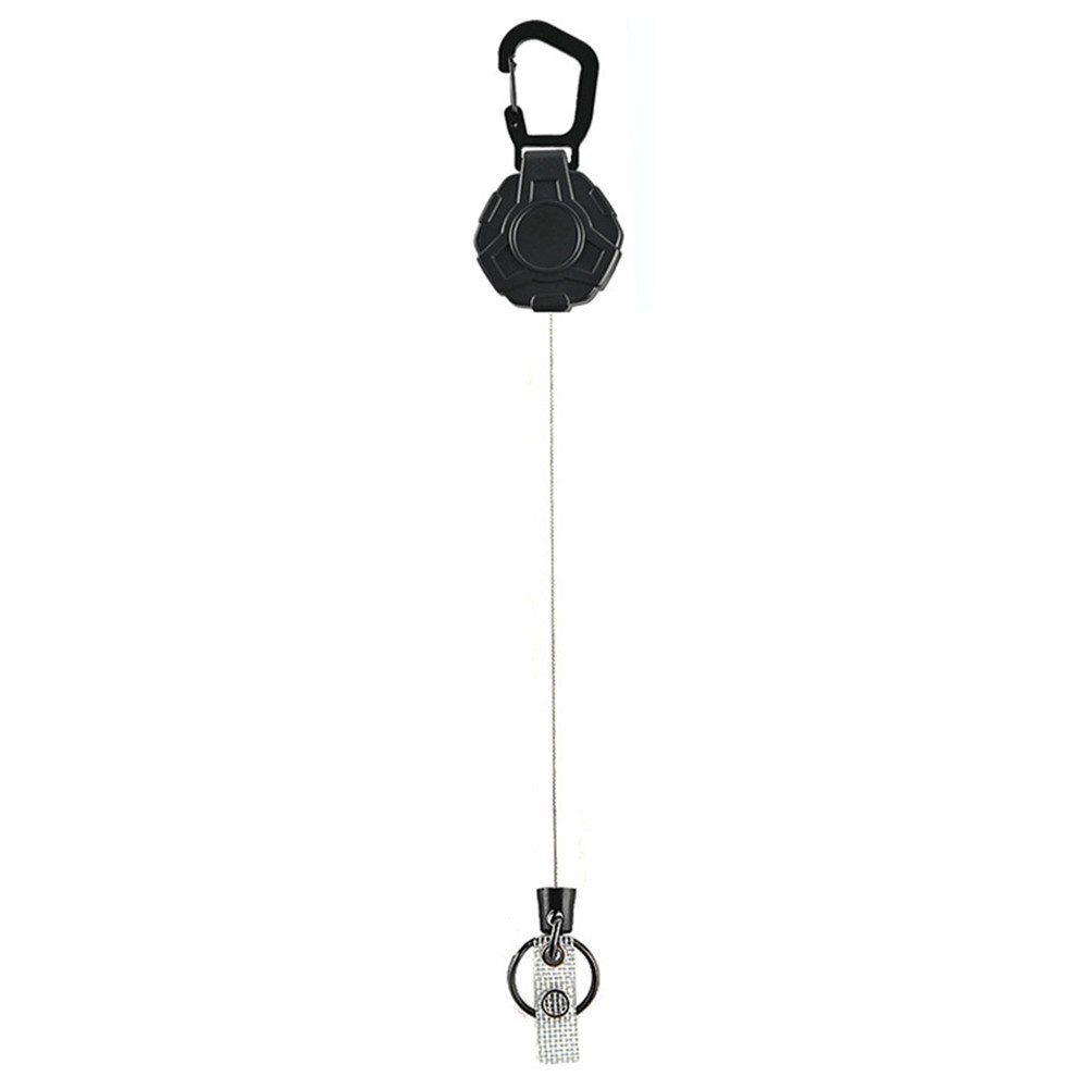 Retractable for pull Keychain Easy-To- for pull Buckle Anti-Lost Buckle