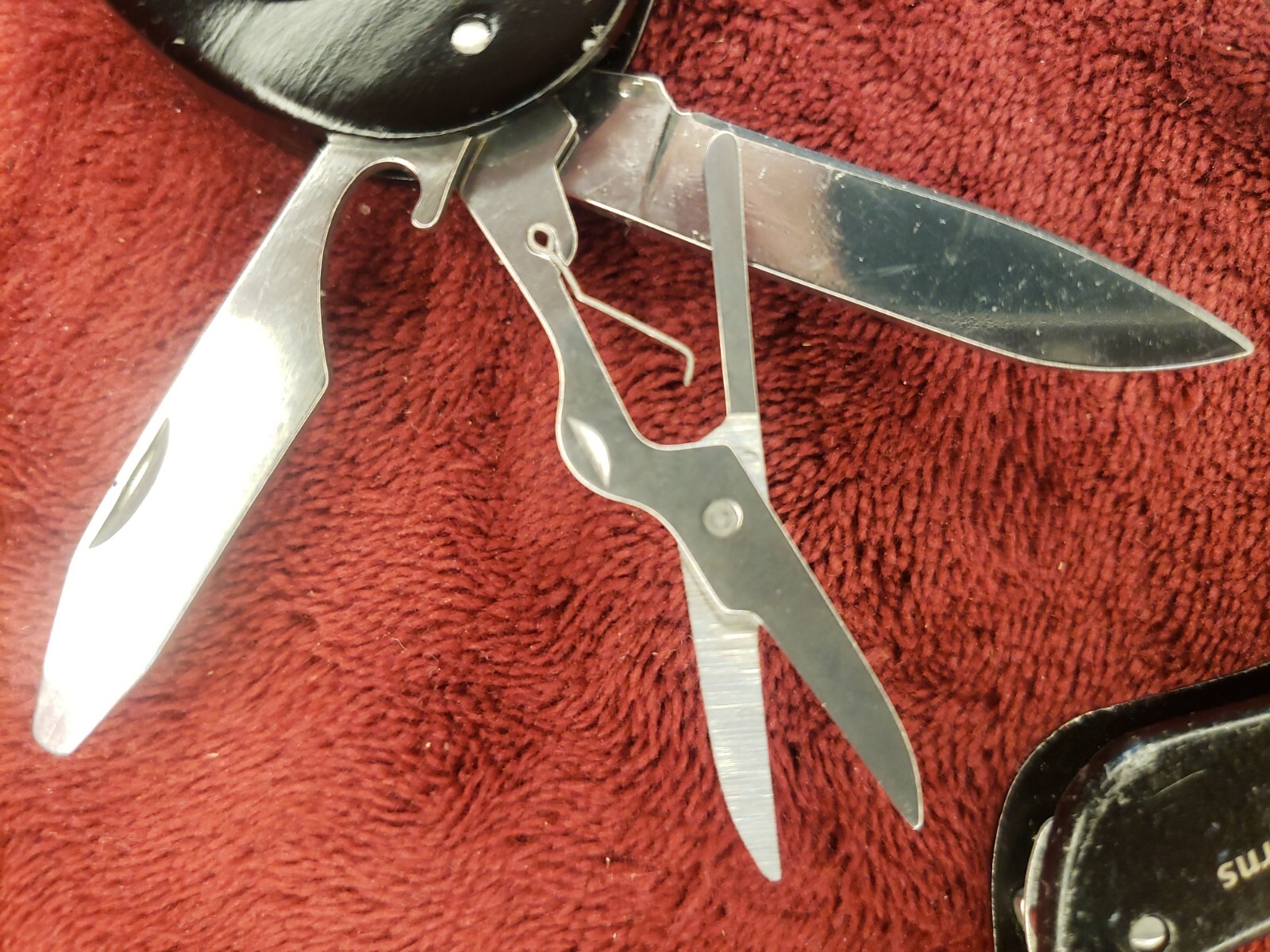 Lot 3 Black Carabiner Multitool with advertising