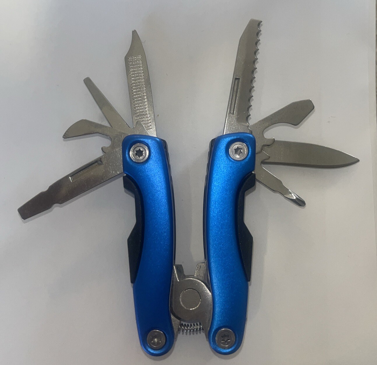 9-In-1 Pocket Knife, Multi tool Blue