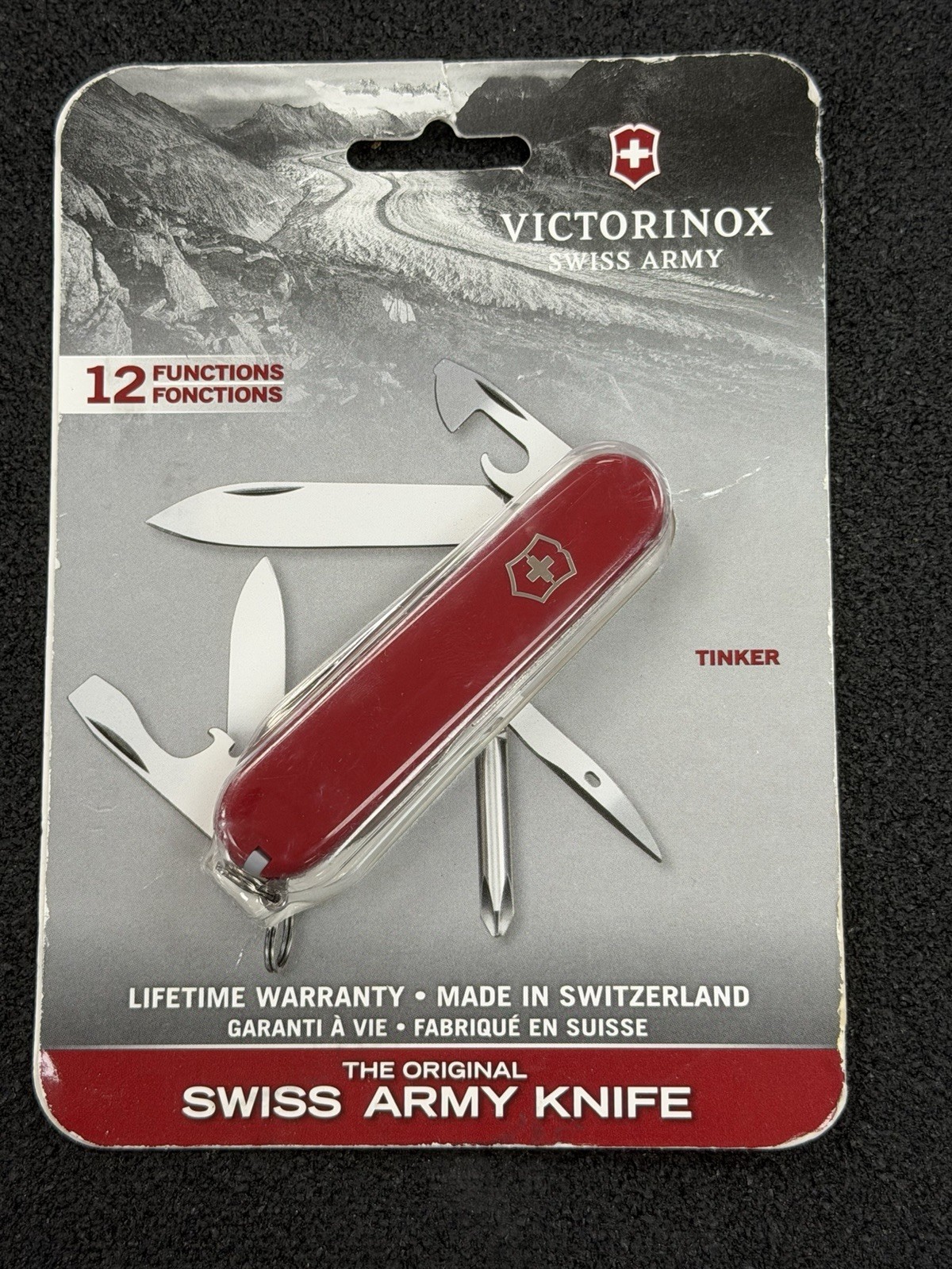 Victorinox Swiss Army Red Tinker 12 Function Multi Use Pocket Knife **NEW**