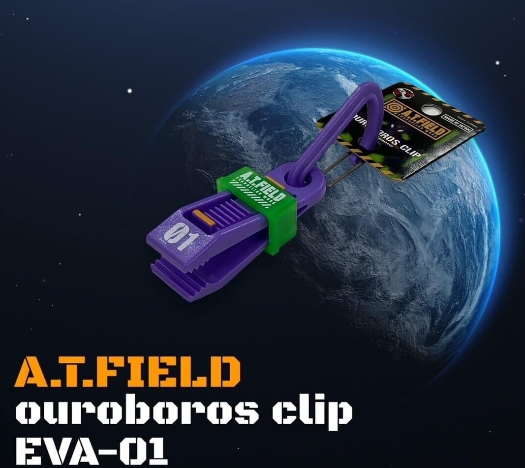 A.T.FIELD × OUROBOROS collaboration CLIP EVA-01 & EVA-02 Luminous JAPAN NEW