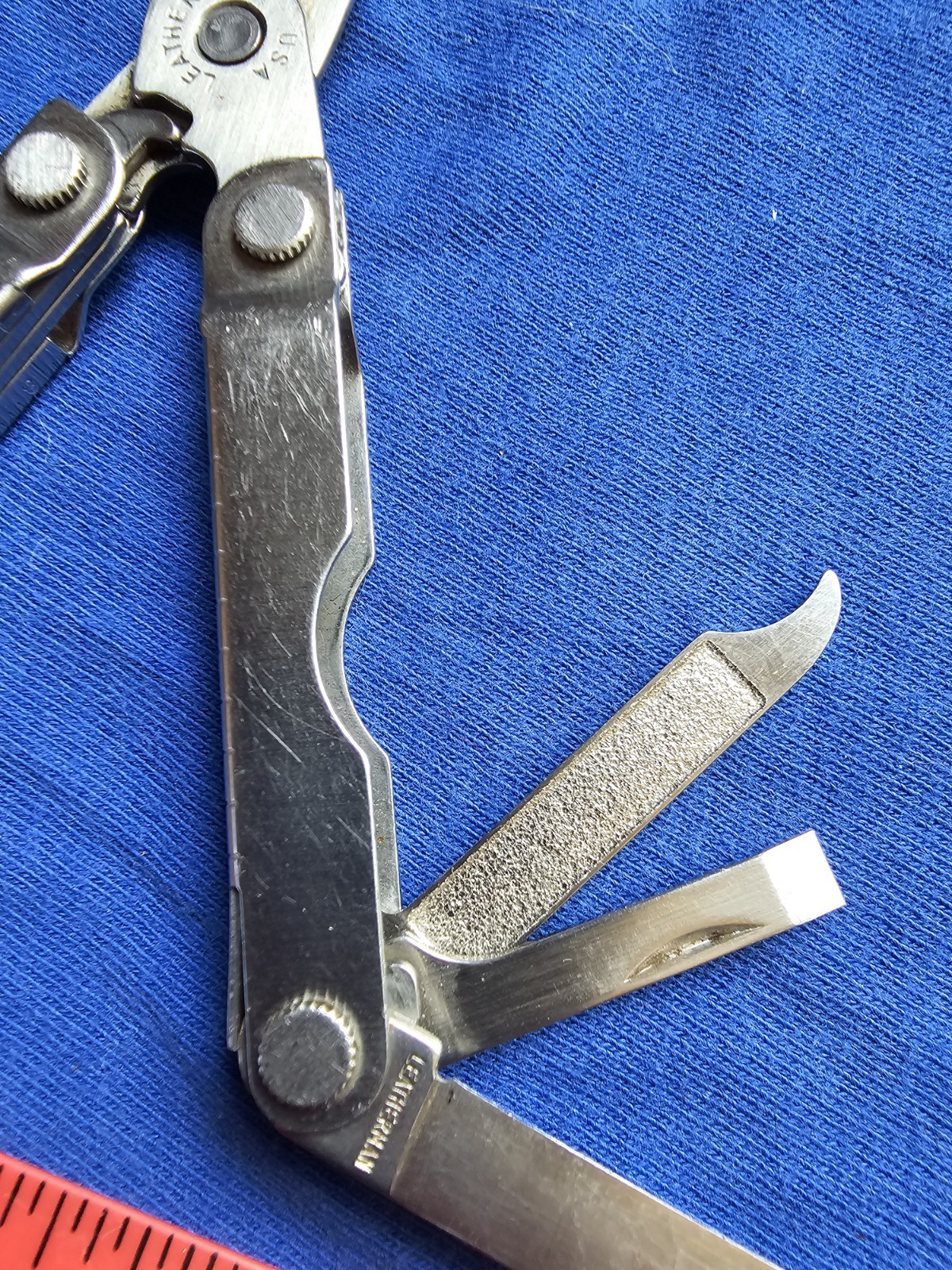 Leatherman Micra Mini Multi-Tool, Knife, Scissors, Key Ring, Black BOD 0921 VGUC