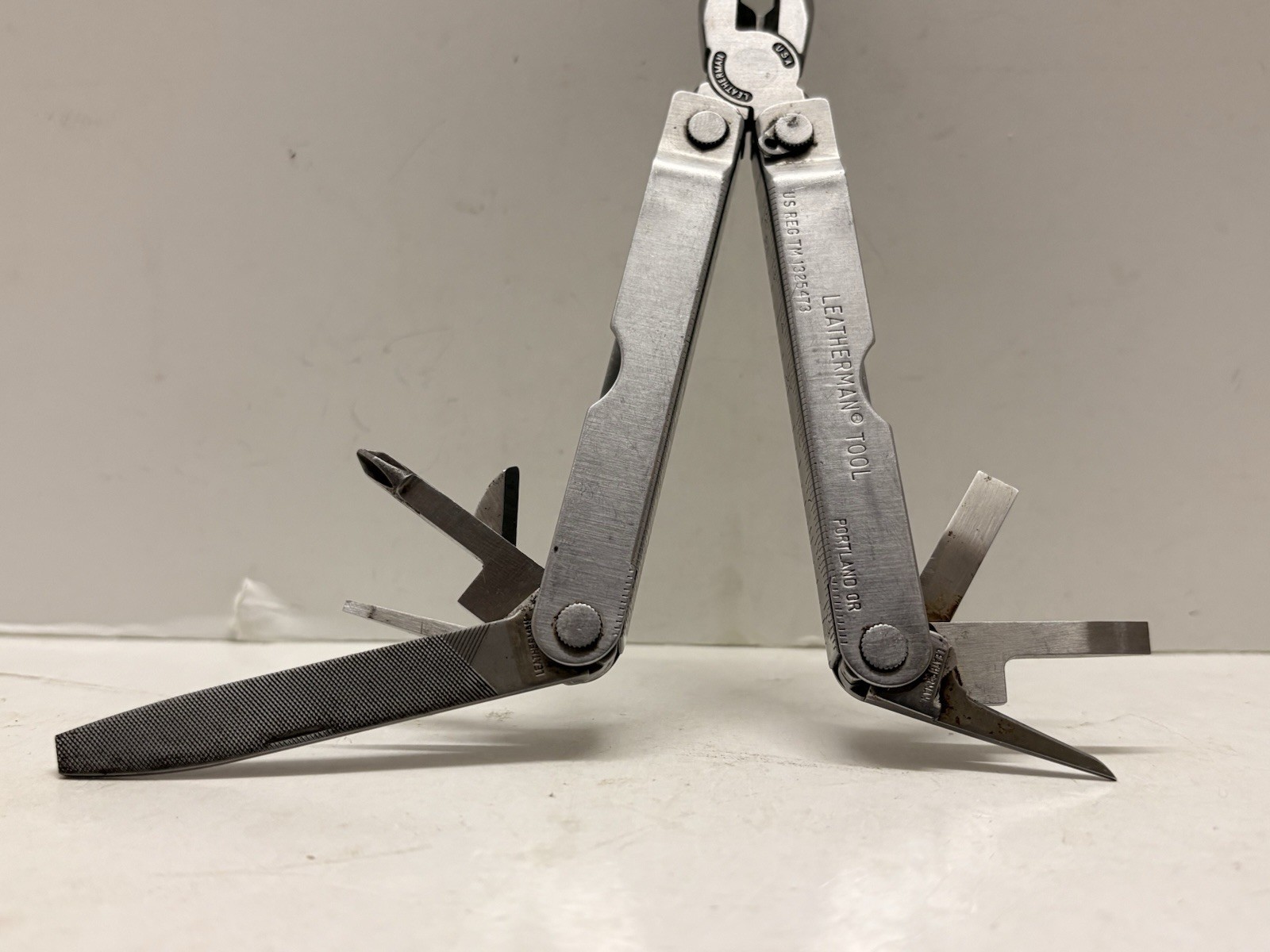 BROKEN BLADE Vintage Original Leatherman Tool US REG TM 1325473 Multi-Tools