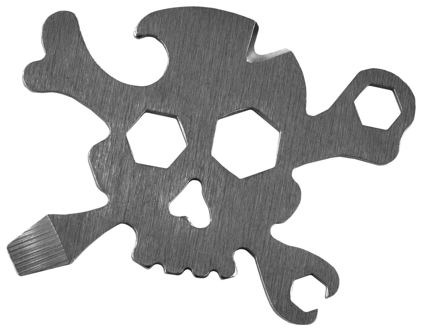 Trixie and Milo TOOL-PIRAT Stainless Steel Pirate 7-Multi-Tool 2-1/4 W x 3 L in.