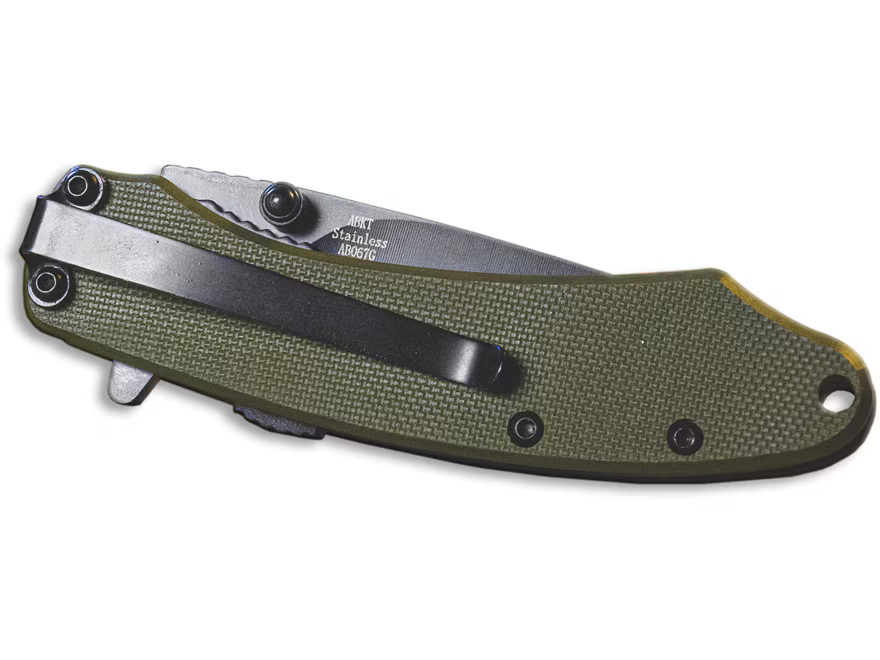 American Buffalo Knife & Tool Ember Assisted Opening Pocket Knife 2.75″ Drop