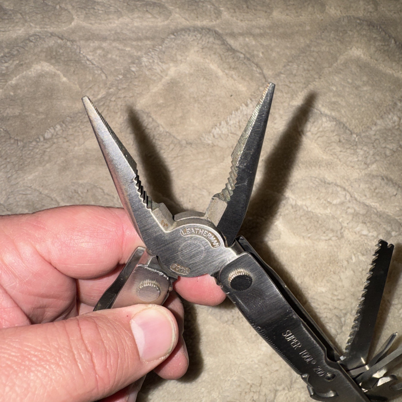 Leatherman Super Tool 200 Multi-Tool Knife w/ Sheath – Pat Pend