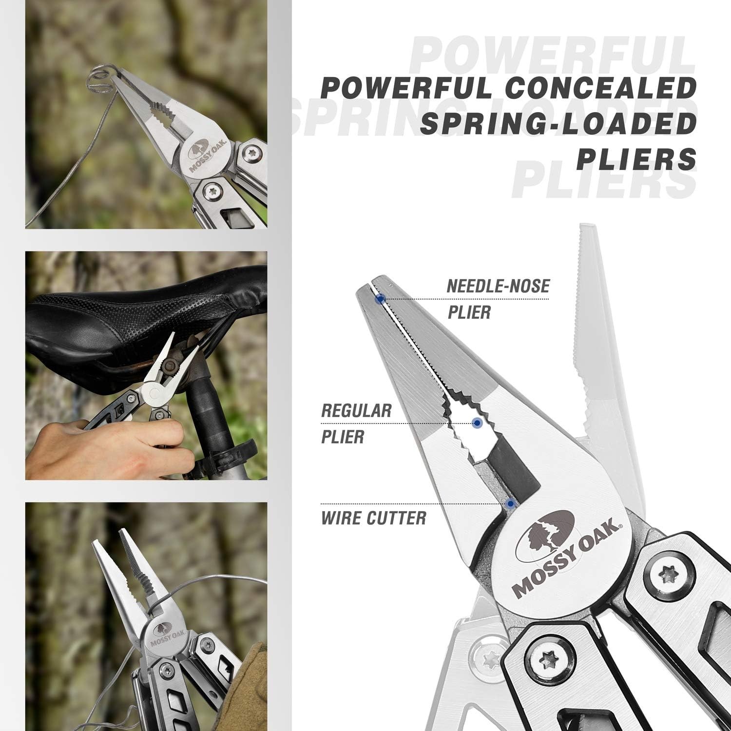 21-in-1 Stainless Steel Multitool with Sheath – Perfect for Outdoor Adventures