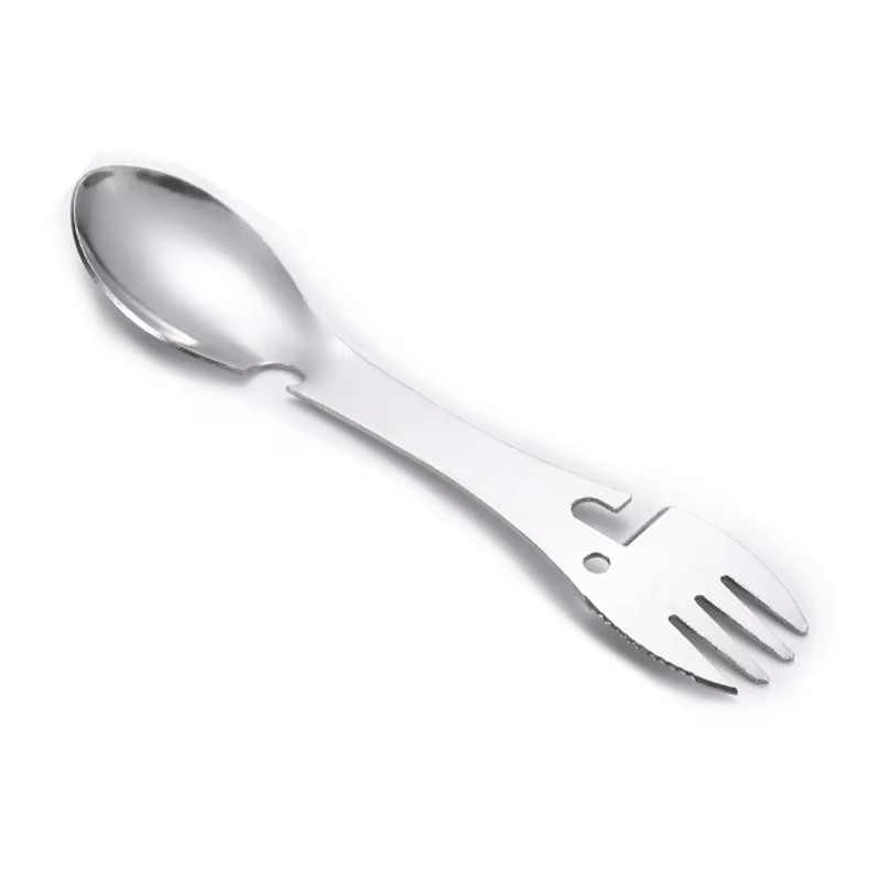Outdoor Survival Tools 5 in 1 Camping Multi-Functional EDC Kit Practical Fork Kn