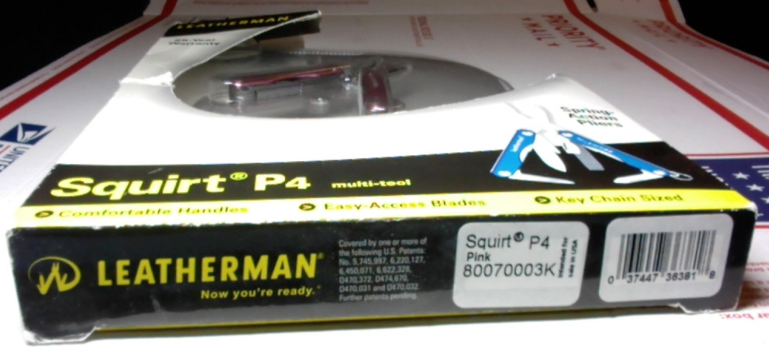 Leatherman Squirt P4 Pink