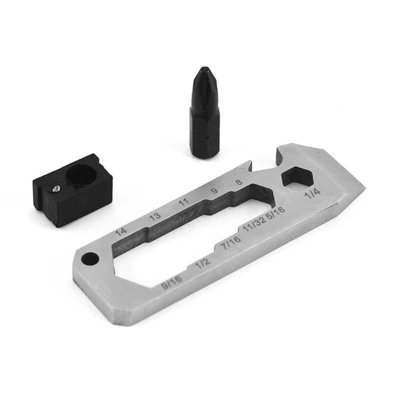 Portable Crowbars Bottles opener Ruler Nails Pullers for Prying, Lifting,