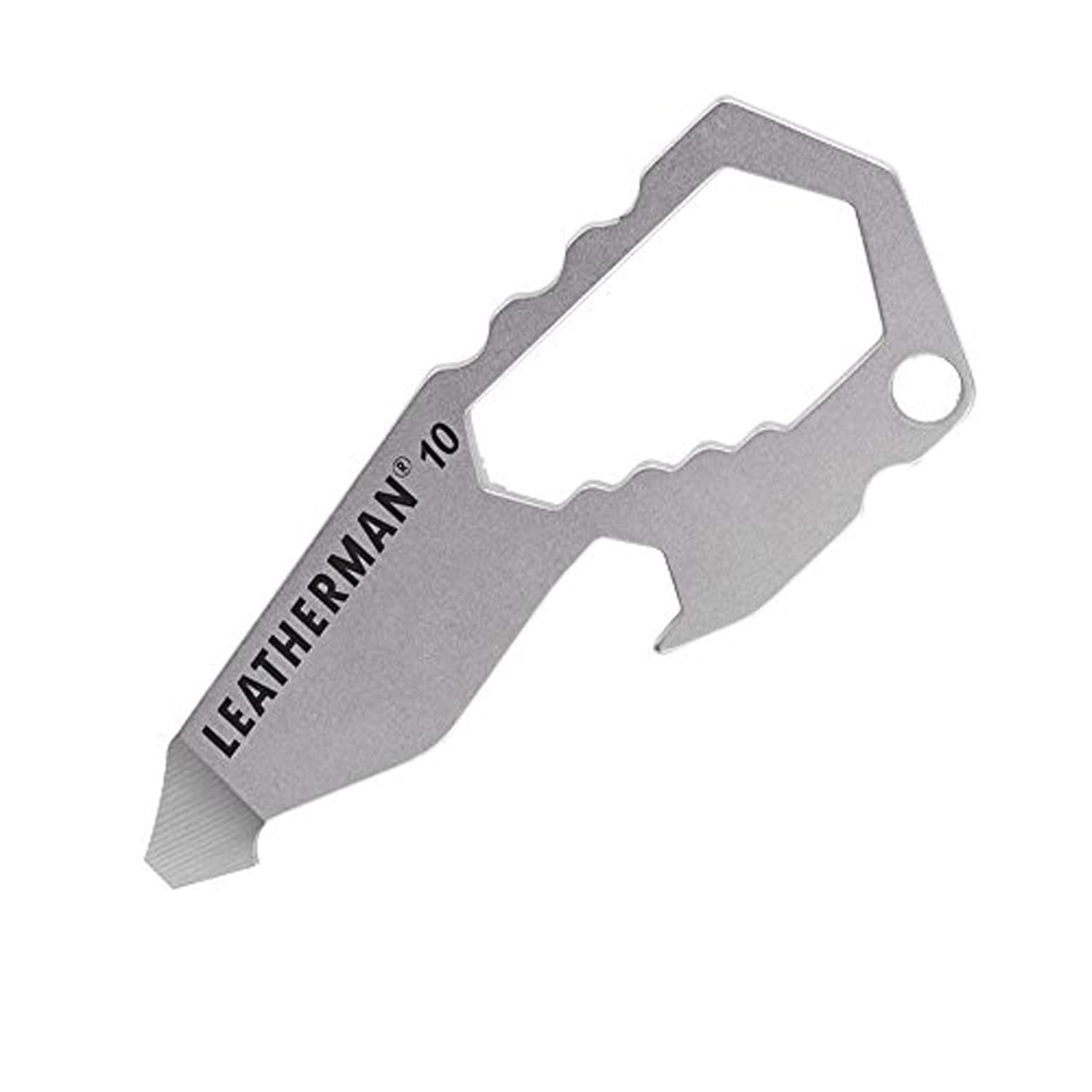 Leatherman Keychain Multi-Tool 832125, By The Numbers #10, Metric, Stainless