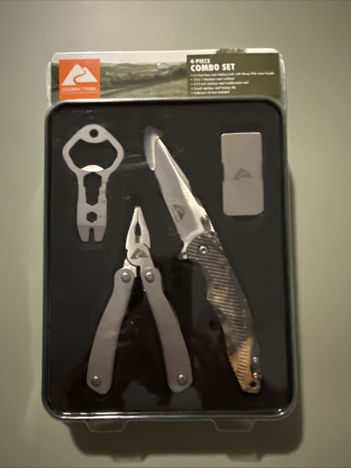 Ozark Trail Outdoor Equipment 4 Piece Combo Camping Fishing Survival Garden NEW