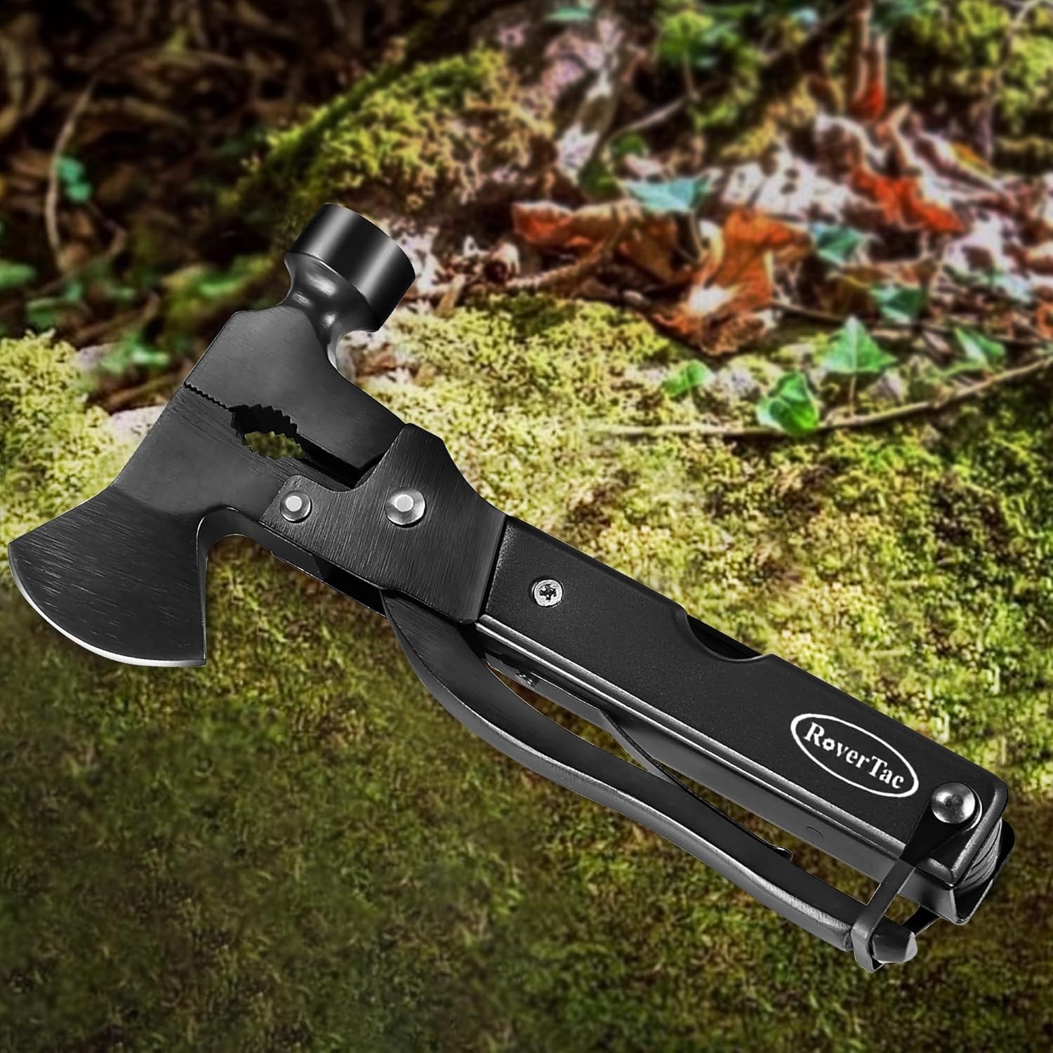 14-in-1 Multi-Function Camping Axe — Camping Gear with Sheath