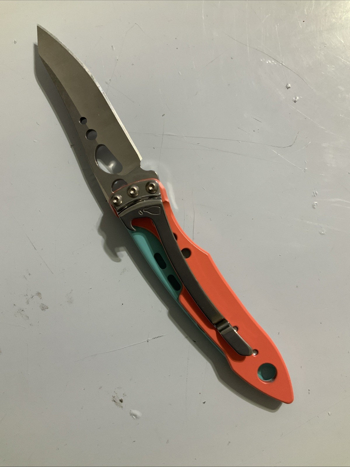 Leatherman Green Skeletool KB Pocket Knife w/ Bottle Opener