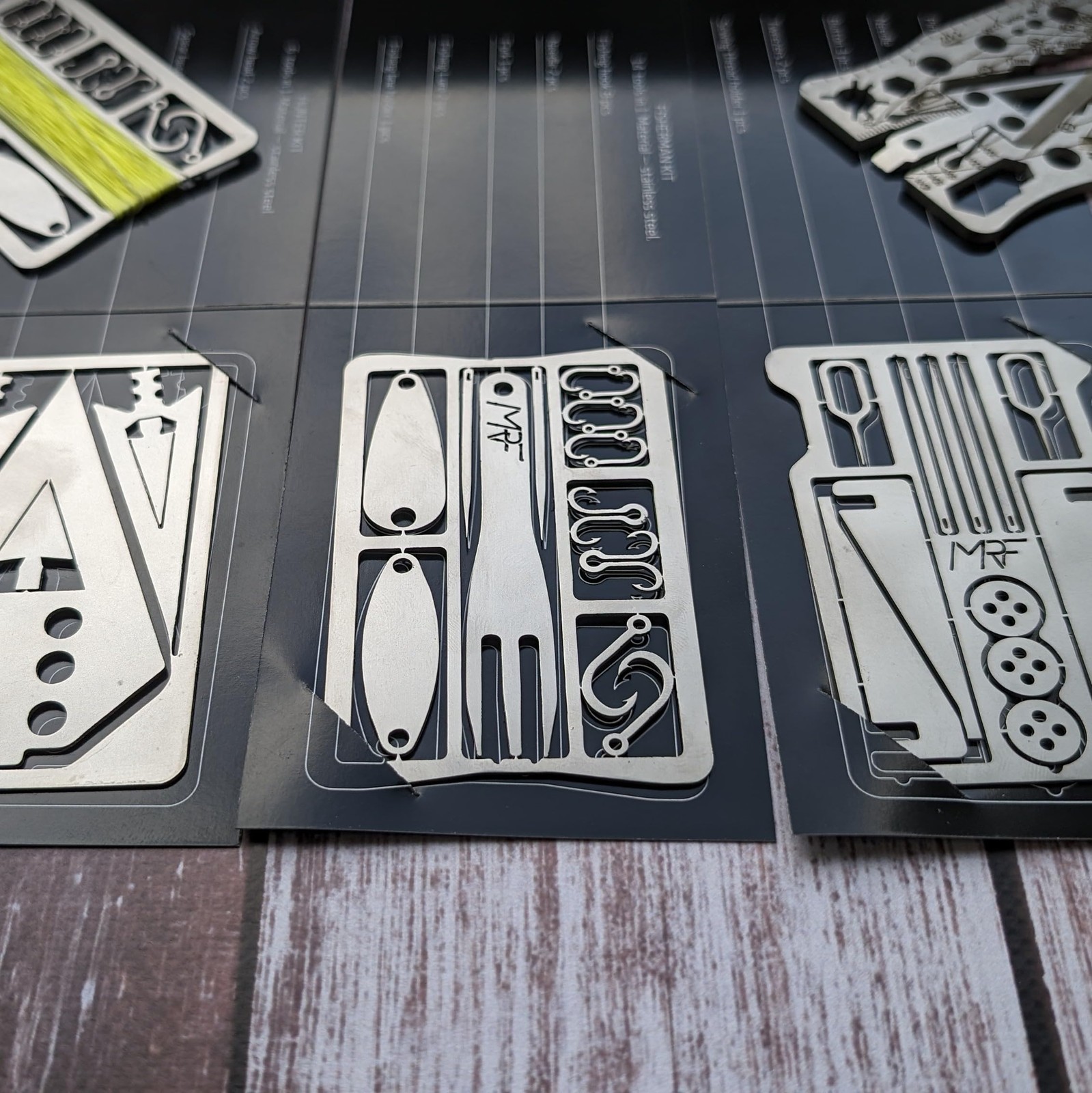 MRF Card Multitools 3Card Survival Kit – Fisherman, Hunter & Urban Emergency …