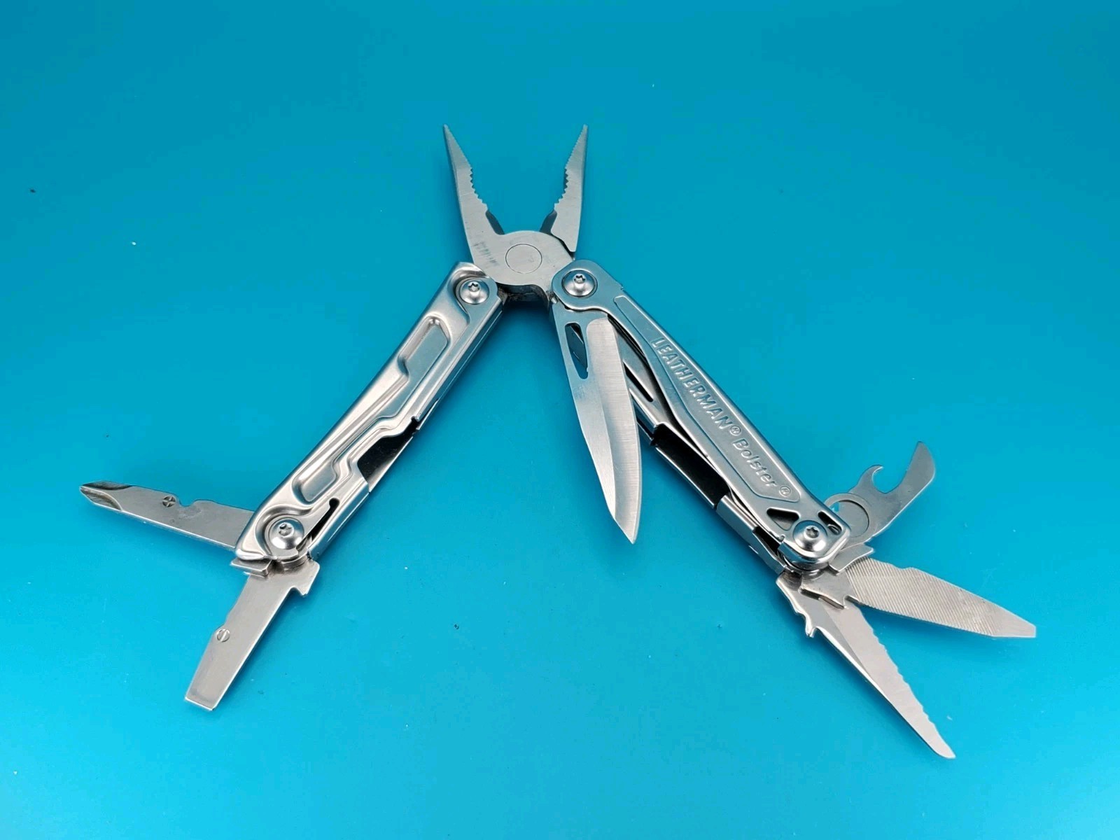 Leatherman Bolster 13 Tool Stainless Steel Multi-Tool!