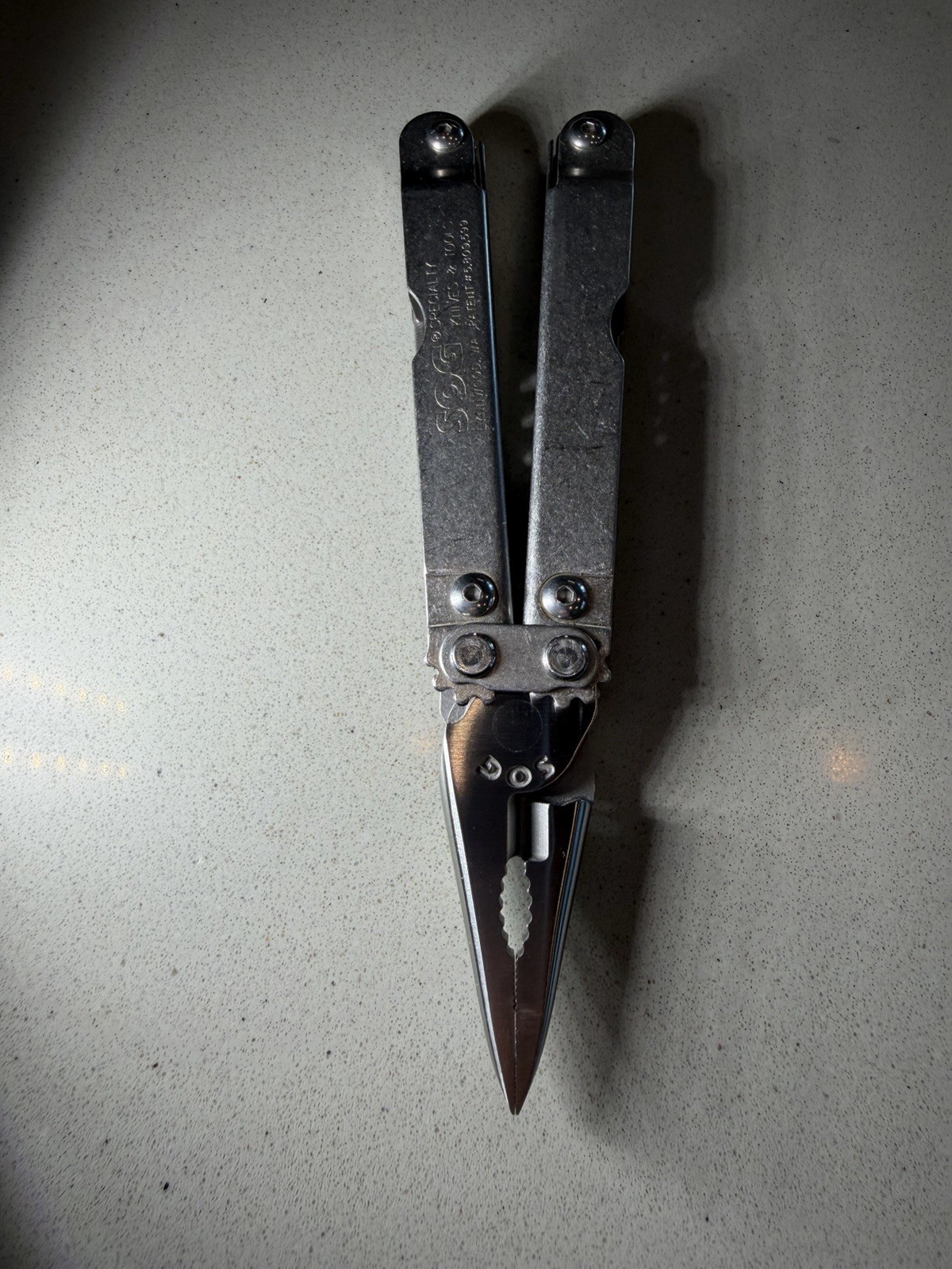 SOG Pocket Power Plier S44 Multi Tool – Discontinued – Pliers, Knife, File