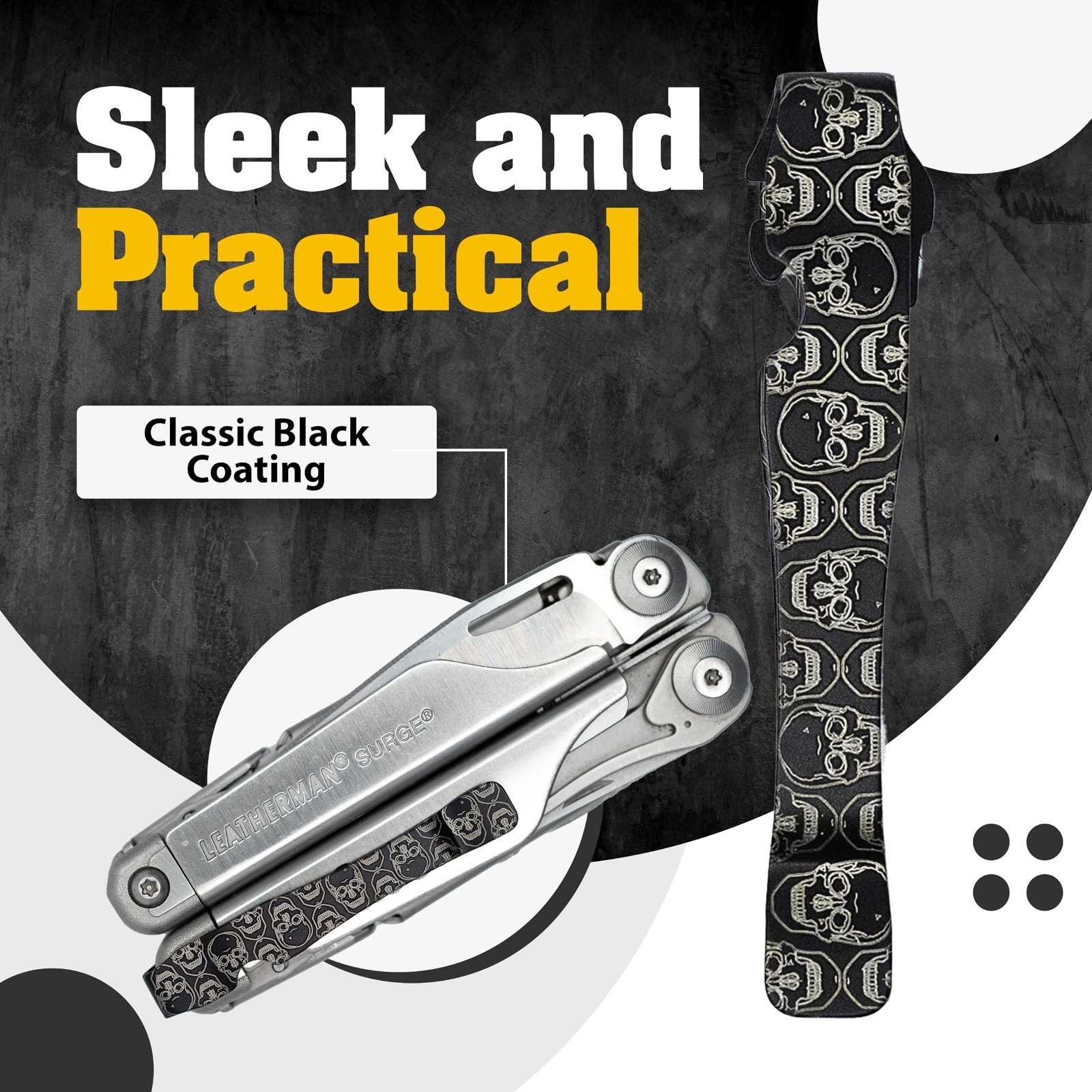Pocket Clip for Multi-Tool Wave, Surge, Charge AL – Titanium TC4 – Quick Release