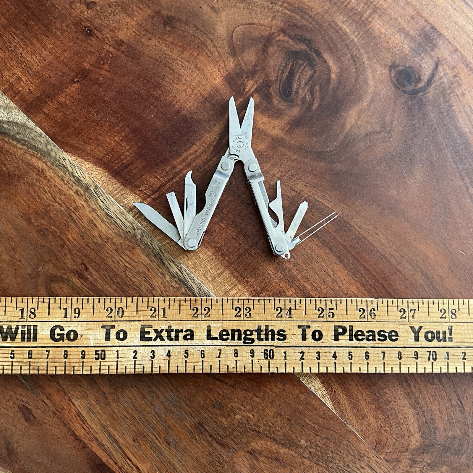 Leatherman Micra Multi-Tool Knife Scissors Stainless USA