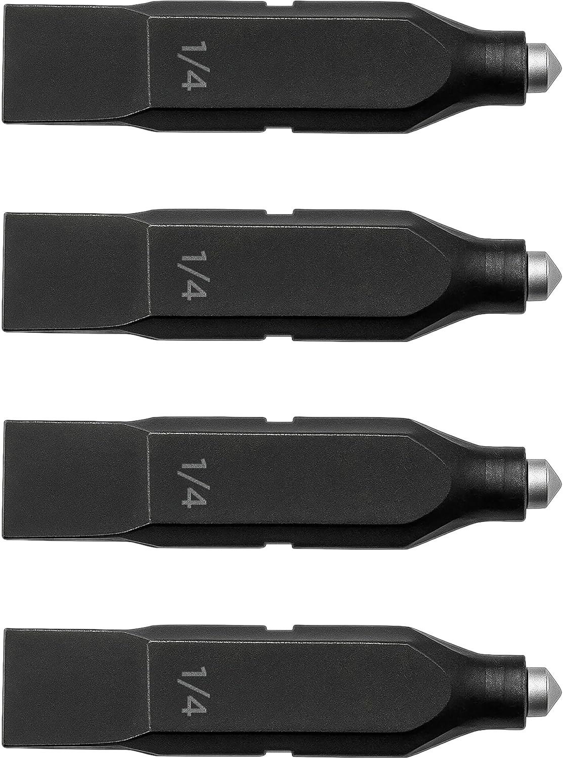 Tungsten Carbide Glass breaker Bits Designed for Leatherman Multi-tools (4 Pack)