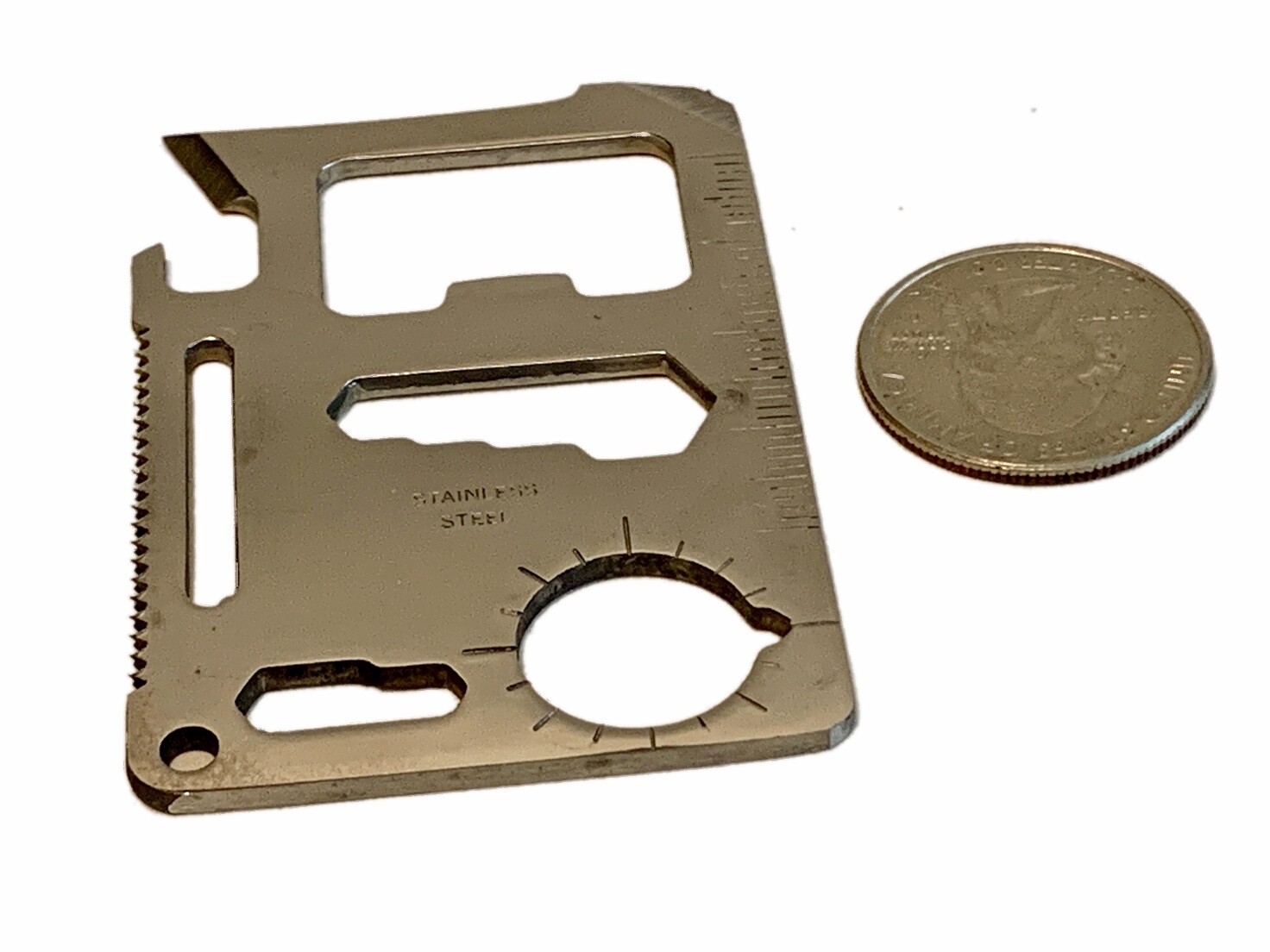 Multi-Purpose Stainless Steel Pocket Tool w/Carrying Case