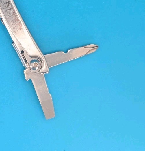 Leatherman Rev 3.8″ Multi-Tool, Stainless! *ATKINSON CONSTRUCTION*