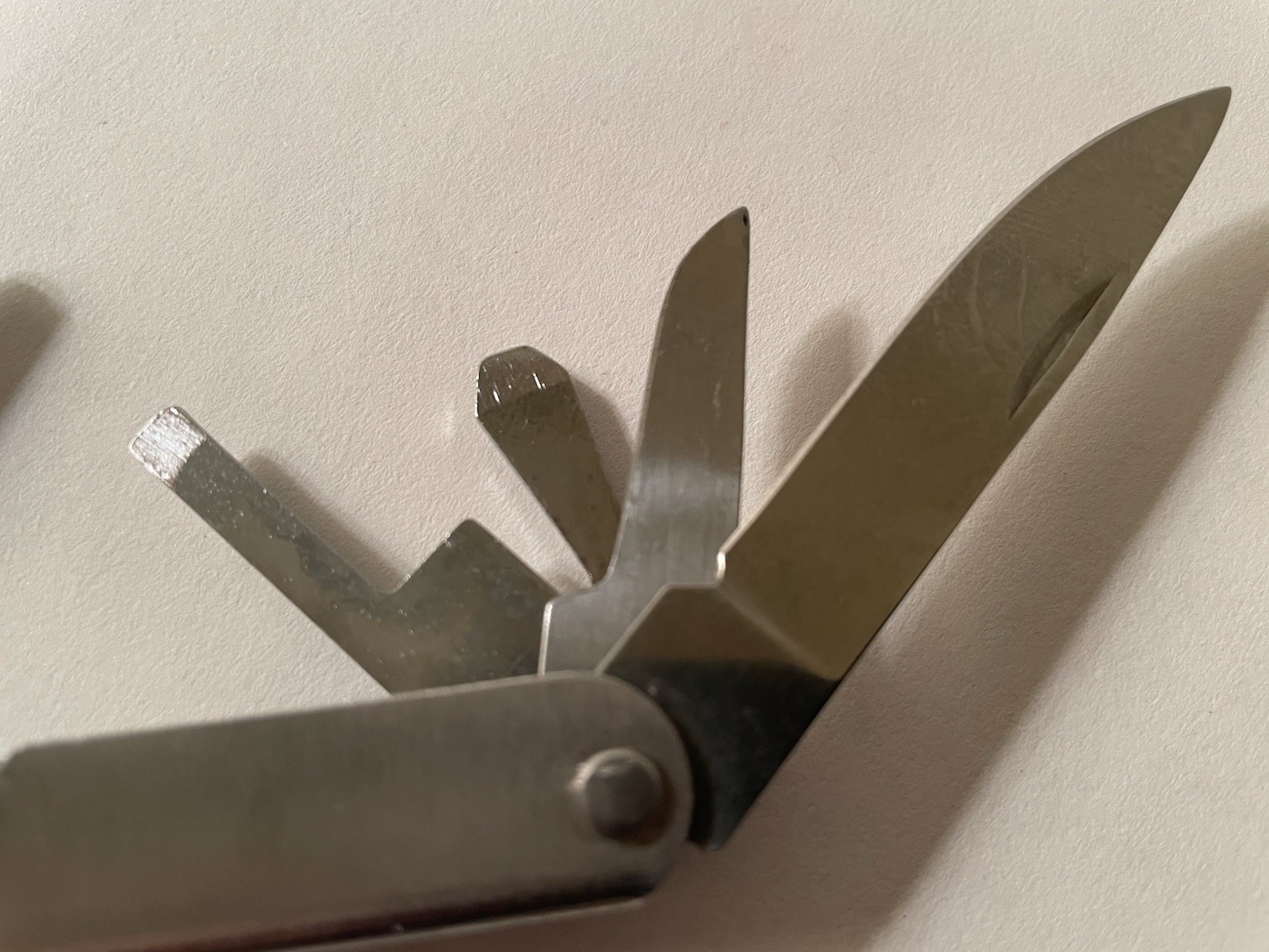 Stainless Steel Multitool 9-function Pliers Knife Screwdriver File Bottle Opener