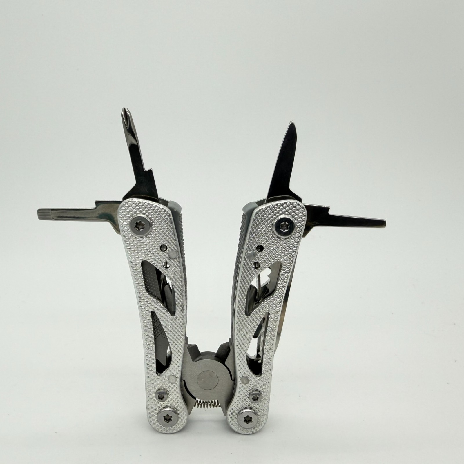 Kobalt 15-in-1 Multi-Tool Skeletonized EDC Pocket Knife Spring Loaded Pliers