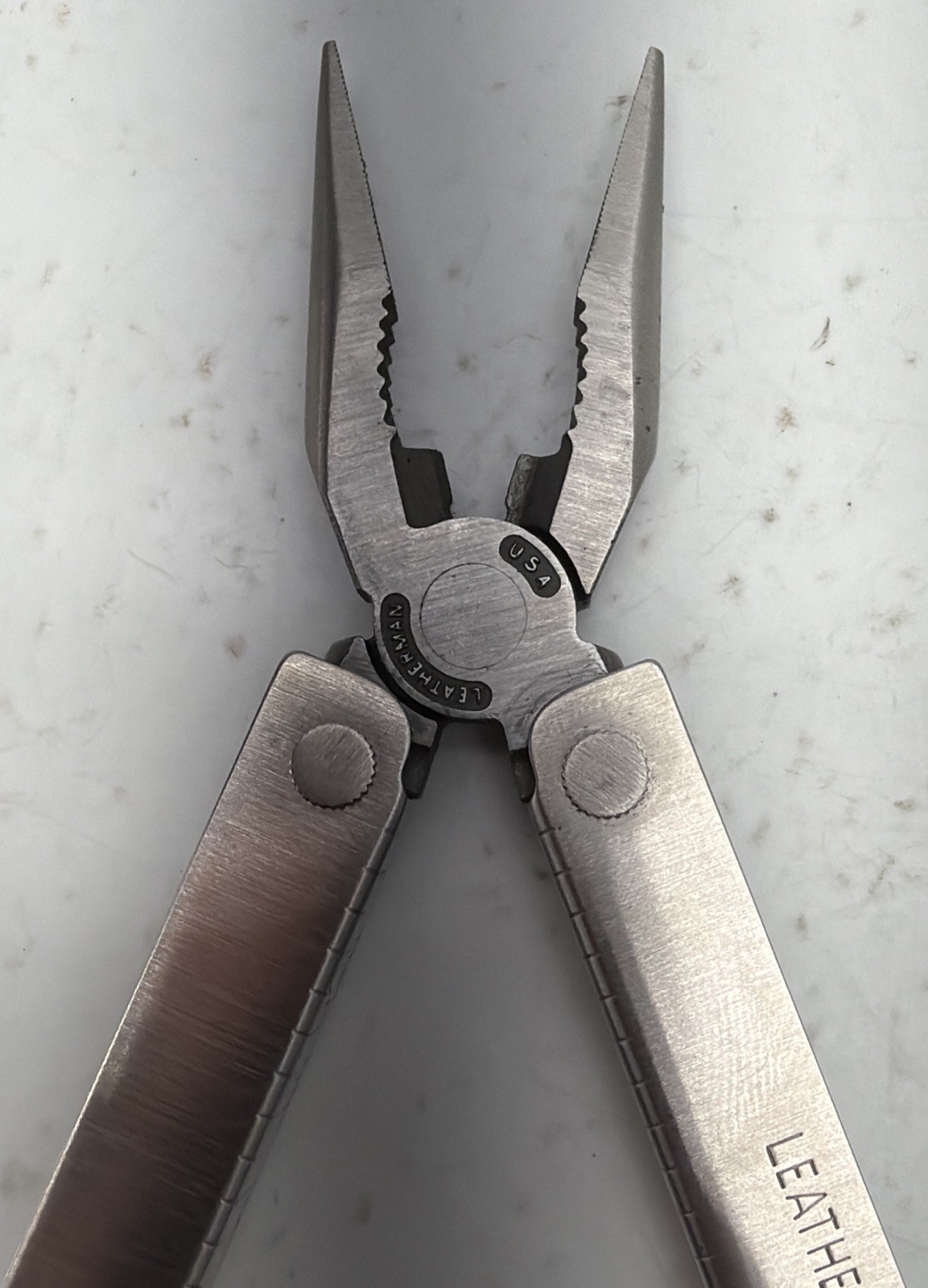 Vintage LEATHERMAN MULTI TOOL With Leather Sheath Holder Portland Oregon USA