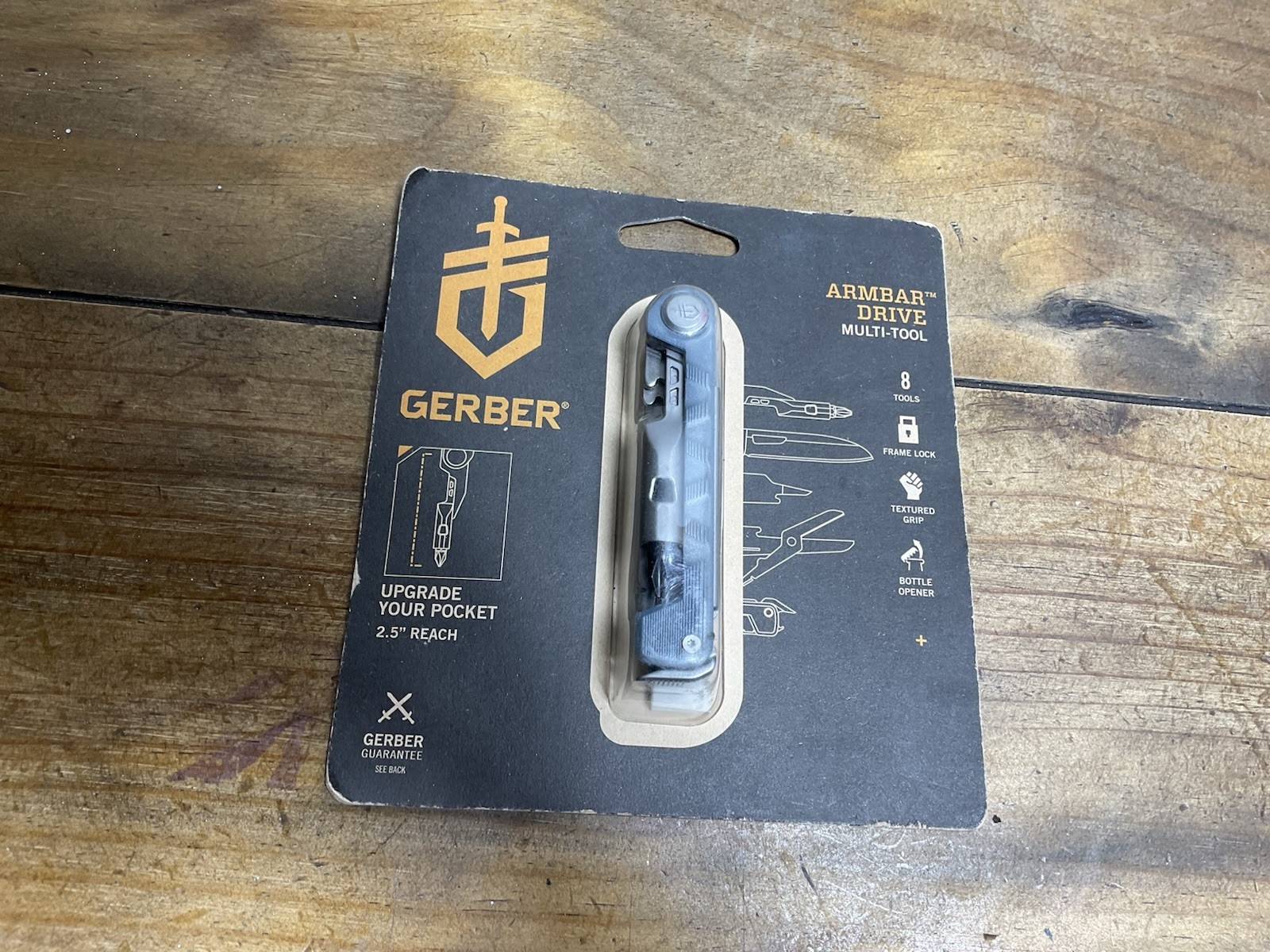 GERBER Gear Armbar Drive 8-in-1 Pocket Knife 🔥NEW🔥
